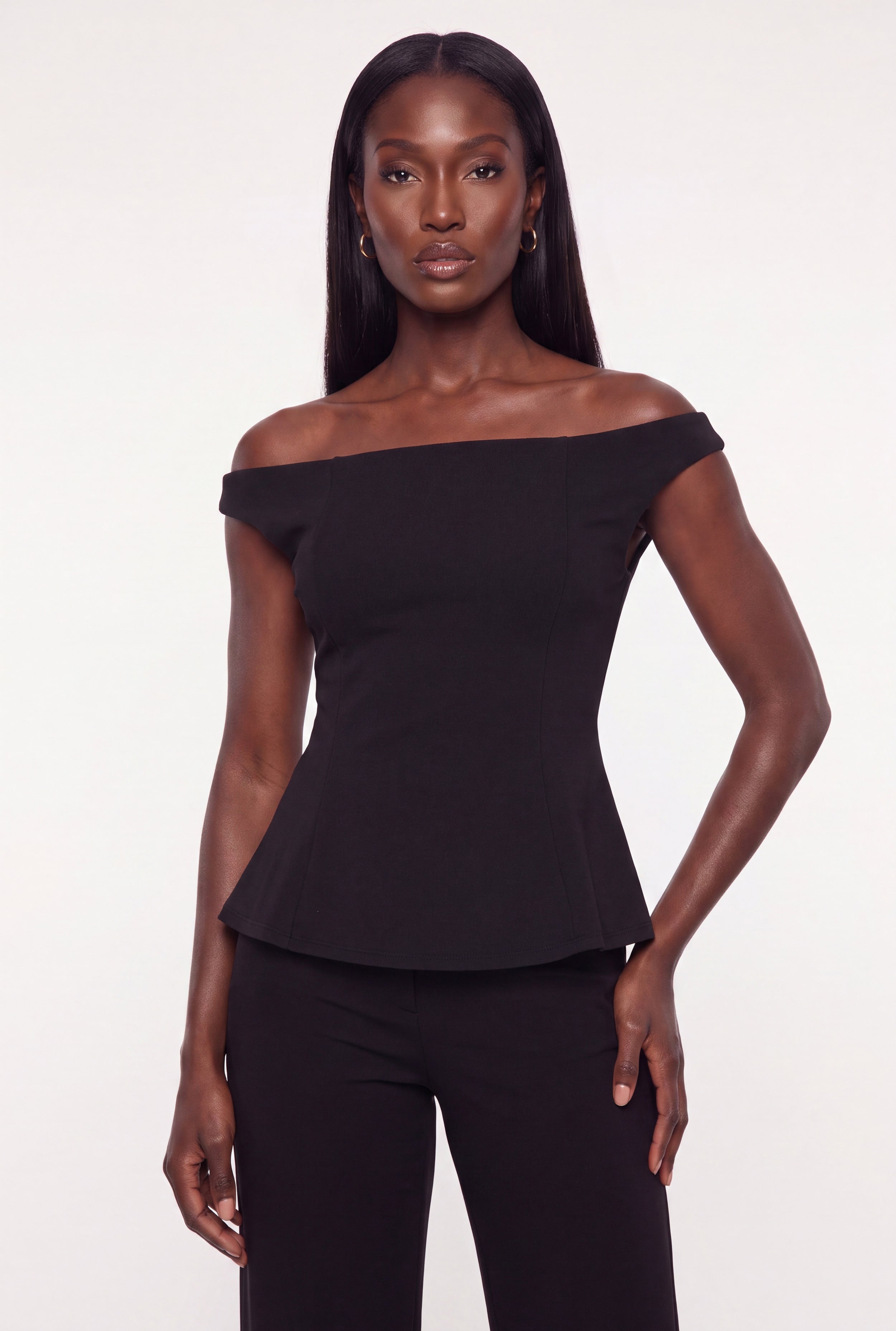 Black Off the Shoulder Tops | Everyday Low Prices | Rainbow
