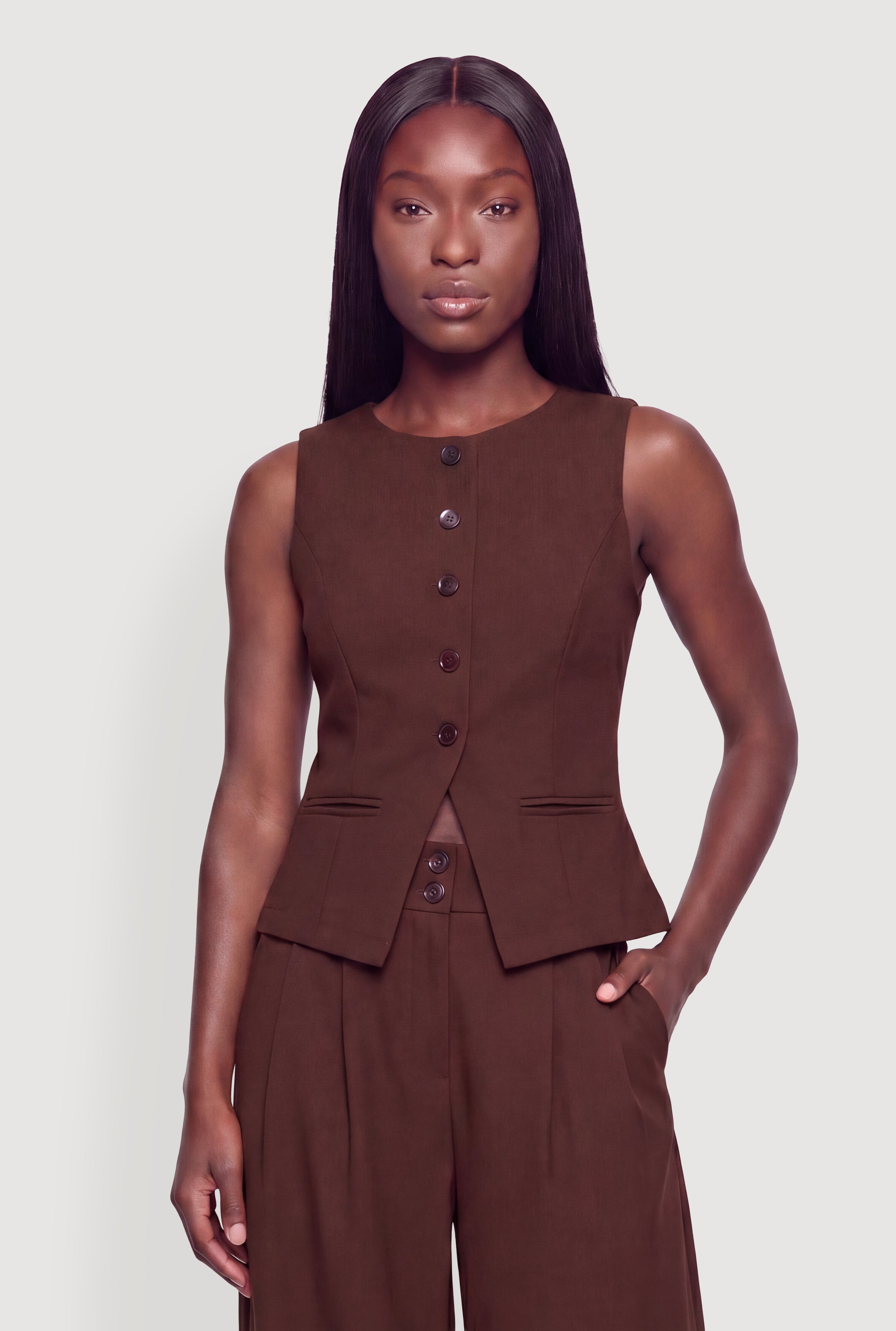 Button-Up Vests For Women | Rainbow Shops