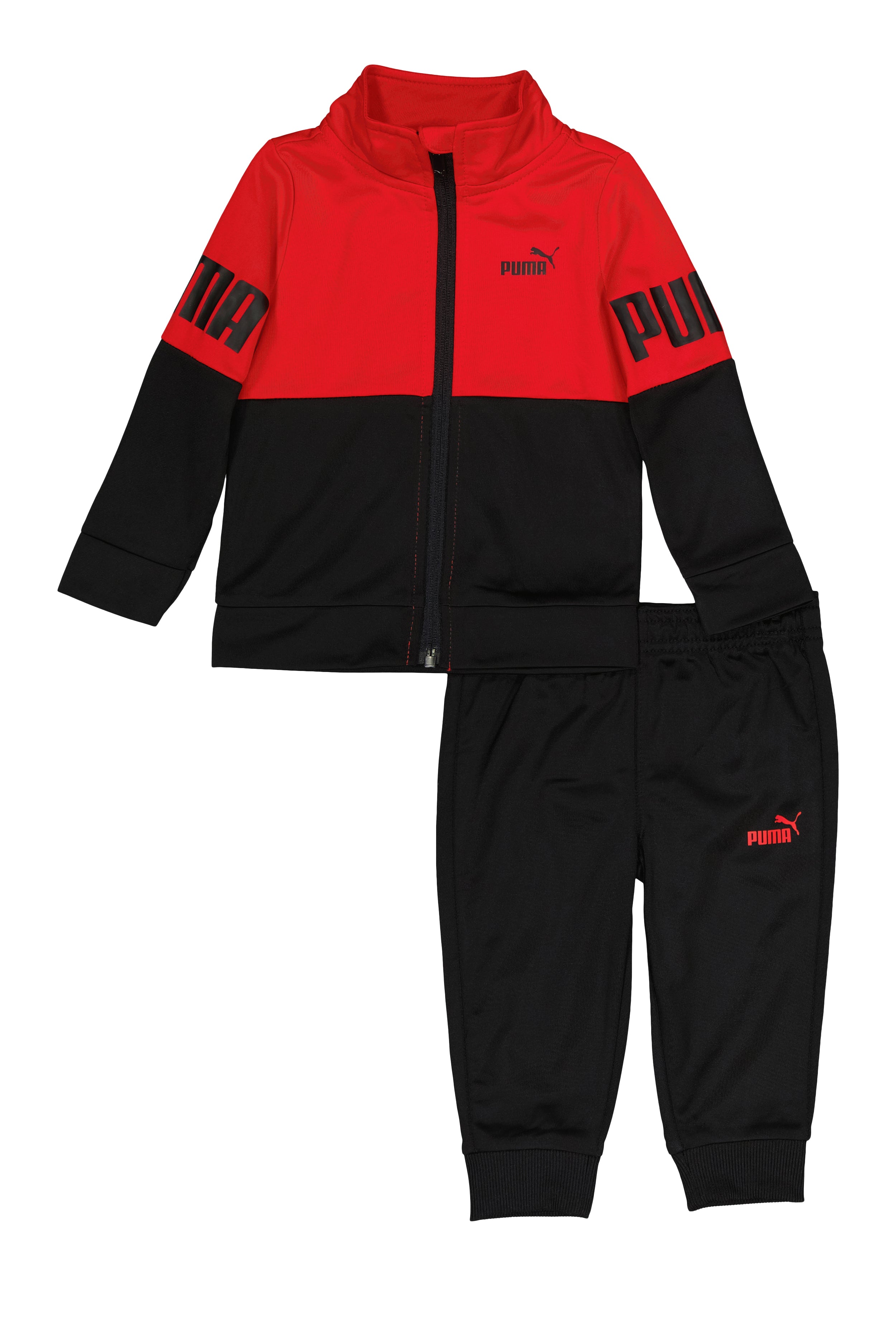 Baby Boys 1224M Puma Color Blocked Track Jacket and Joggers
