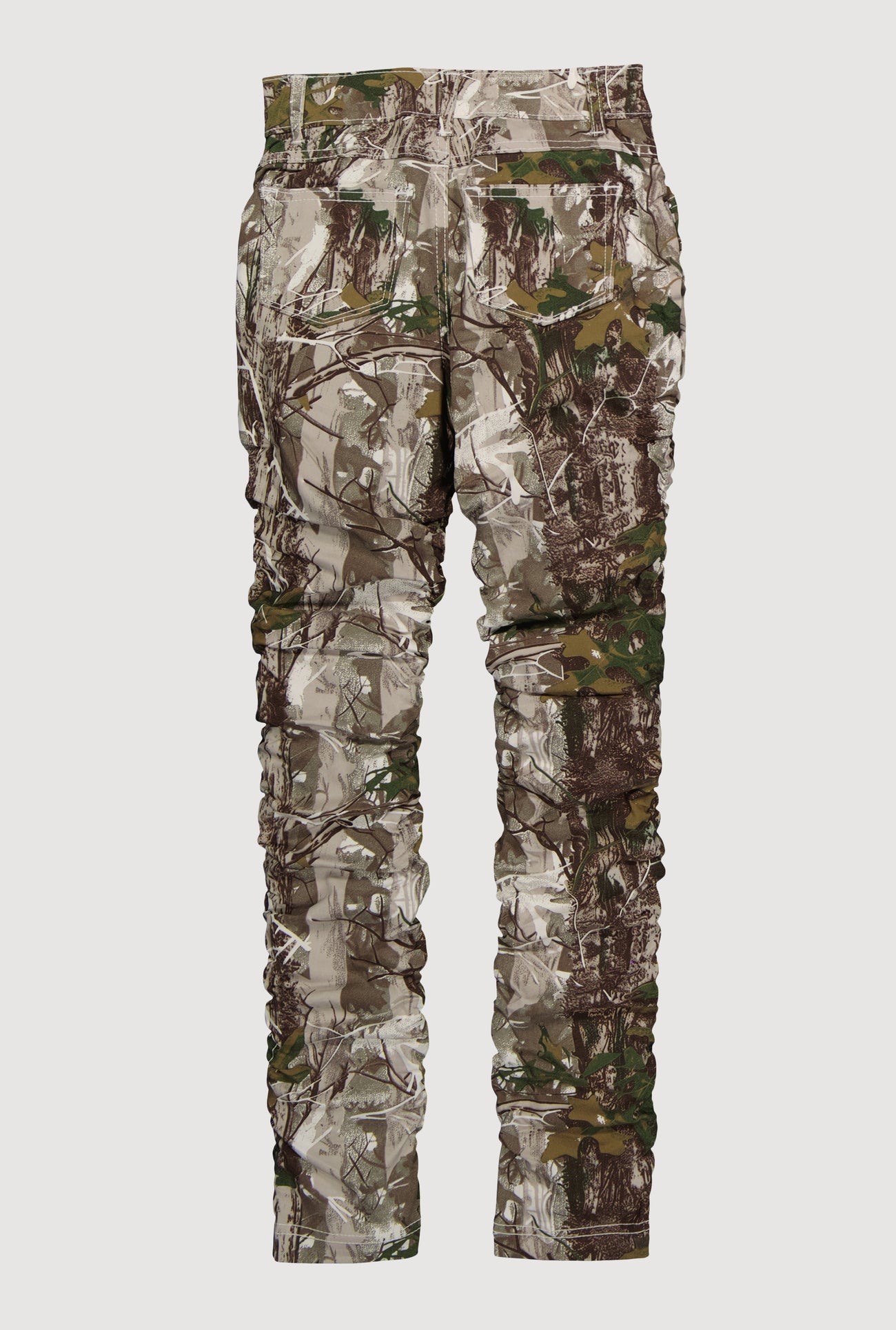 Girls Hyperstretch Skinny Leg Stacked Pants