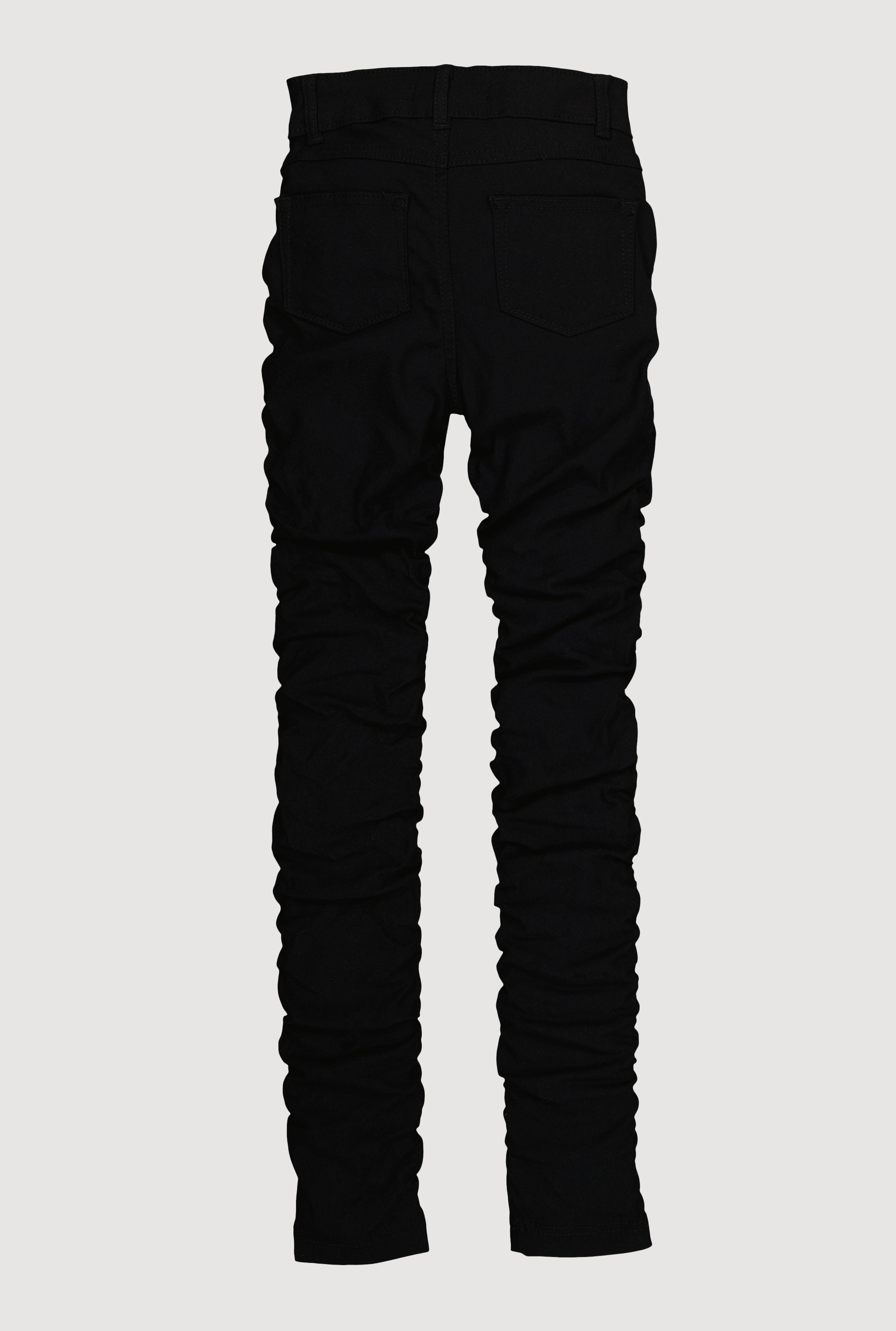 Girls Ruched Slim Leg Stretchy Pants
