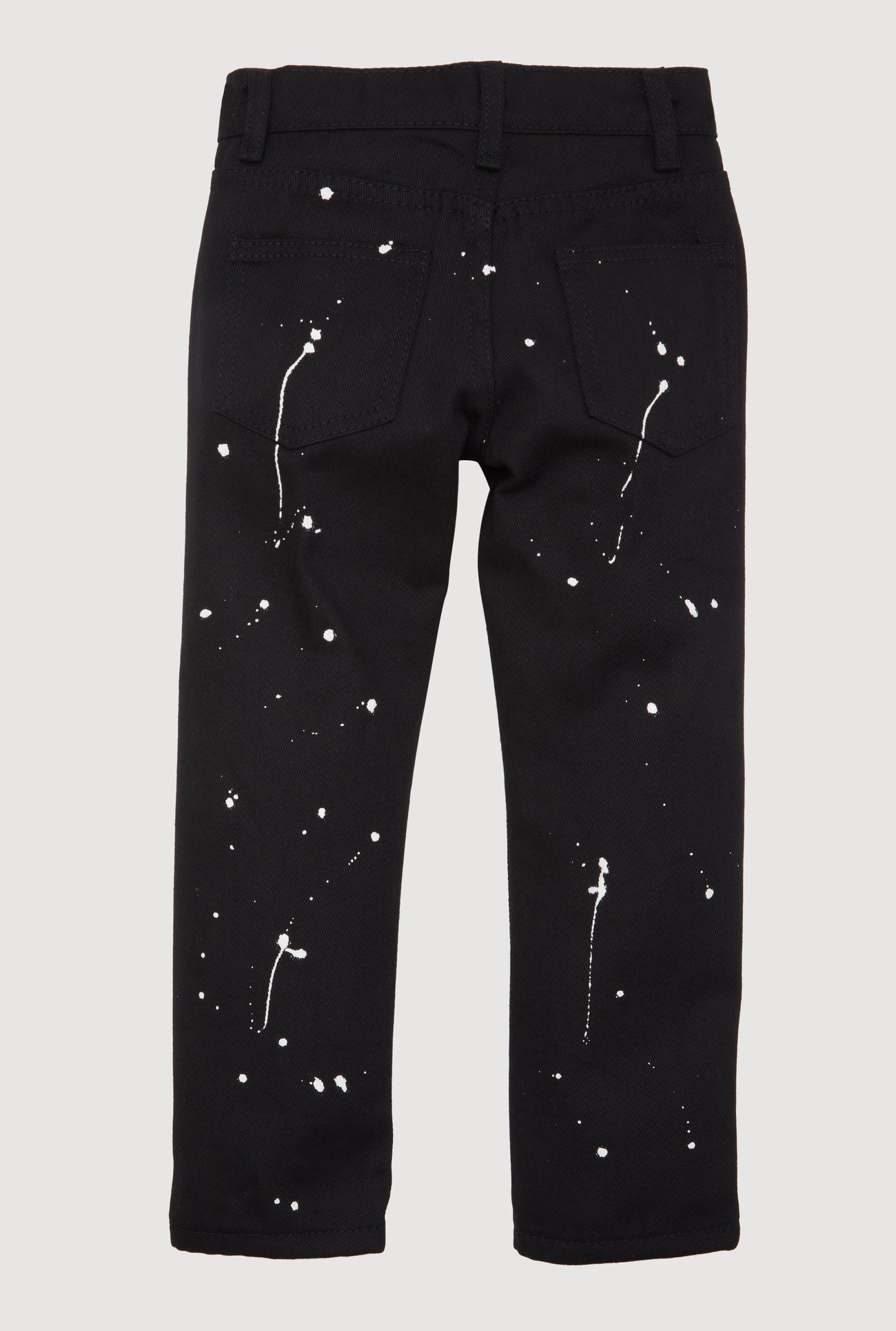 Little Boys Paint Splatter Patch and Repair Jeans