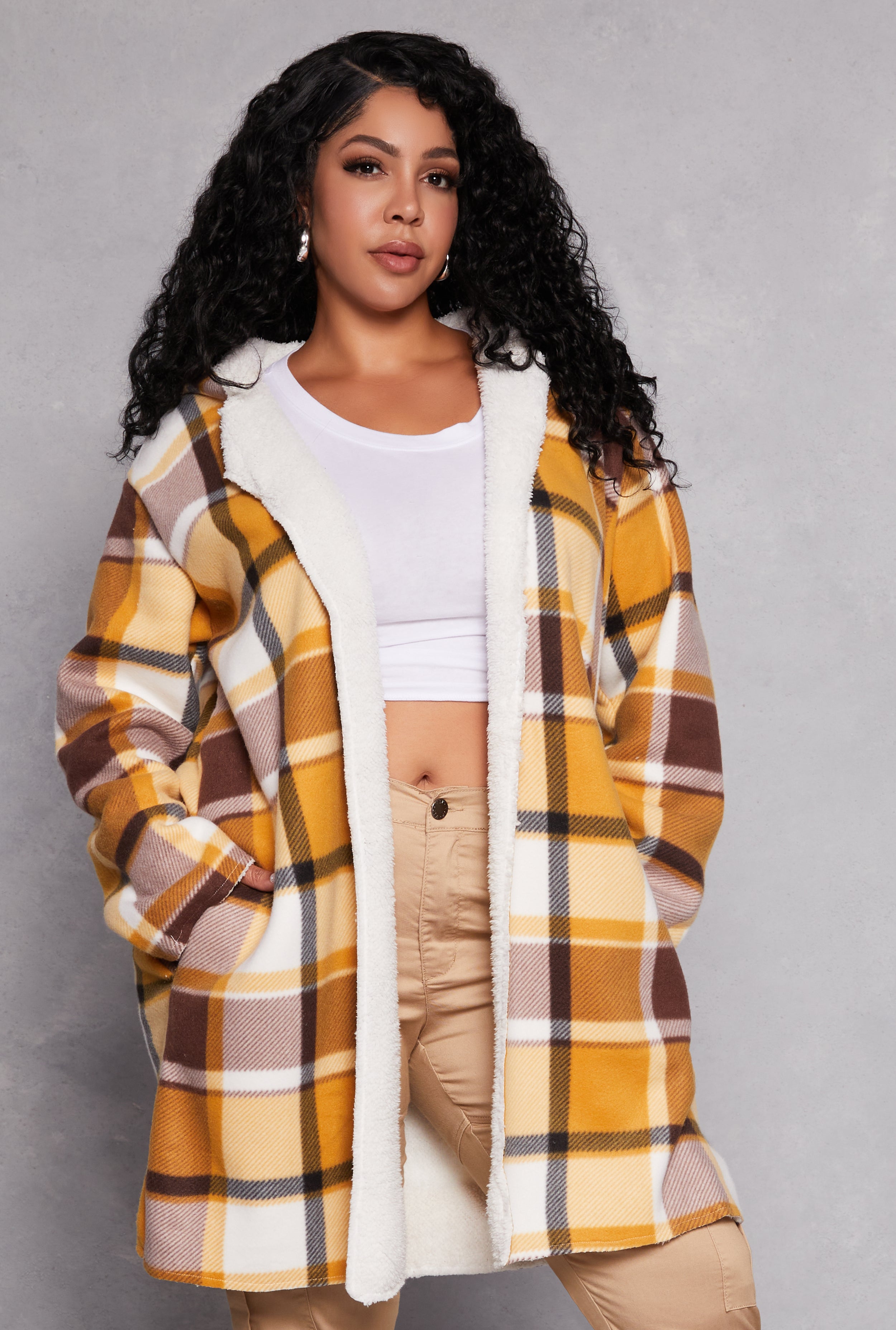 Plus size yellow jacket deals