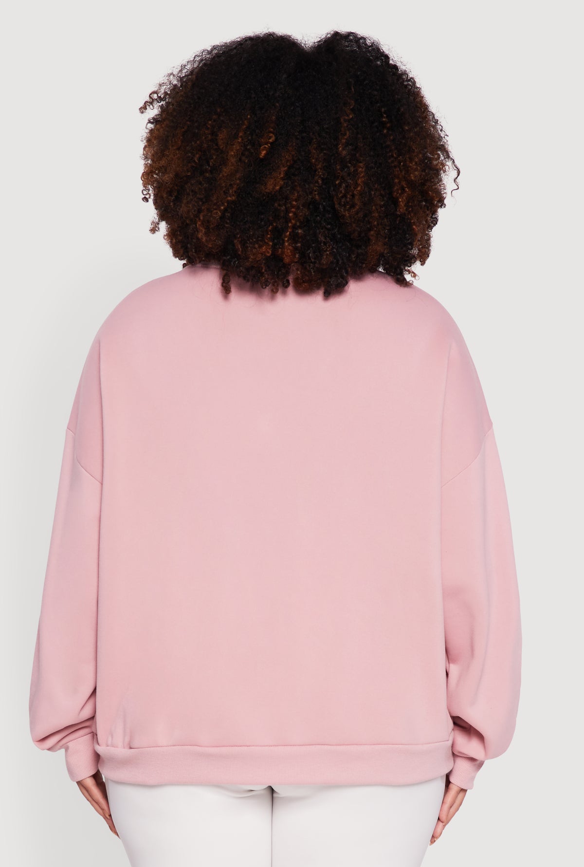 Plus Size Oversized Fleece Lined Button Front Cardigan