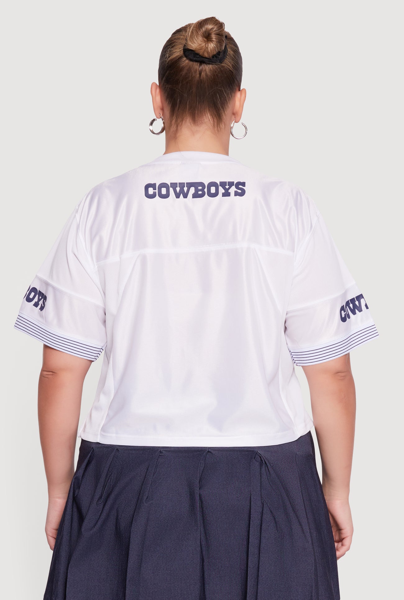 Plus Size NFL Cowboys Cropped Jersey