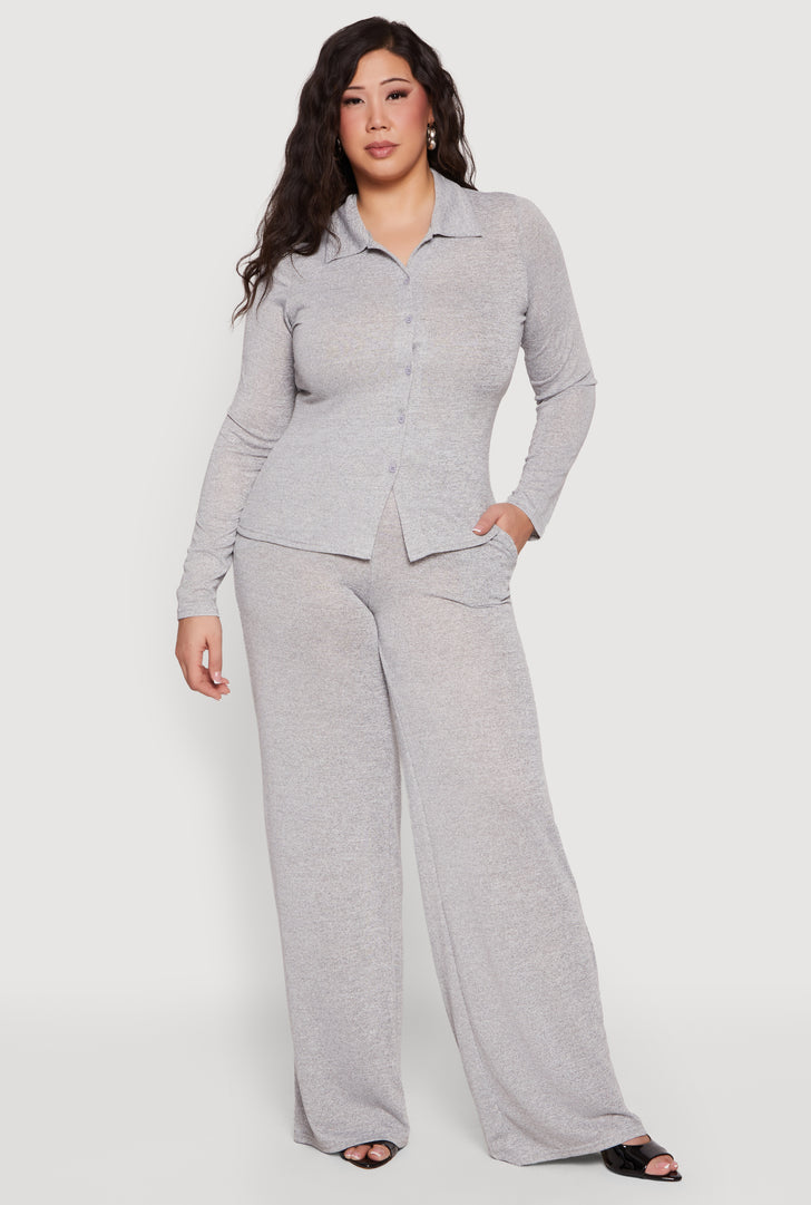 Plus Size Grey Pants | Everyday Low Prices | Rainbow Plus Size Grey Pants | Everyday Low Prices | Rainbow