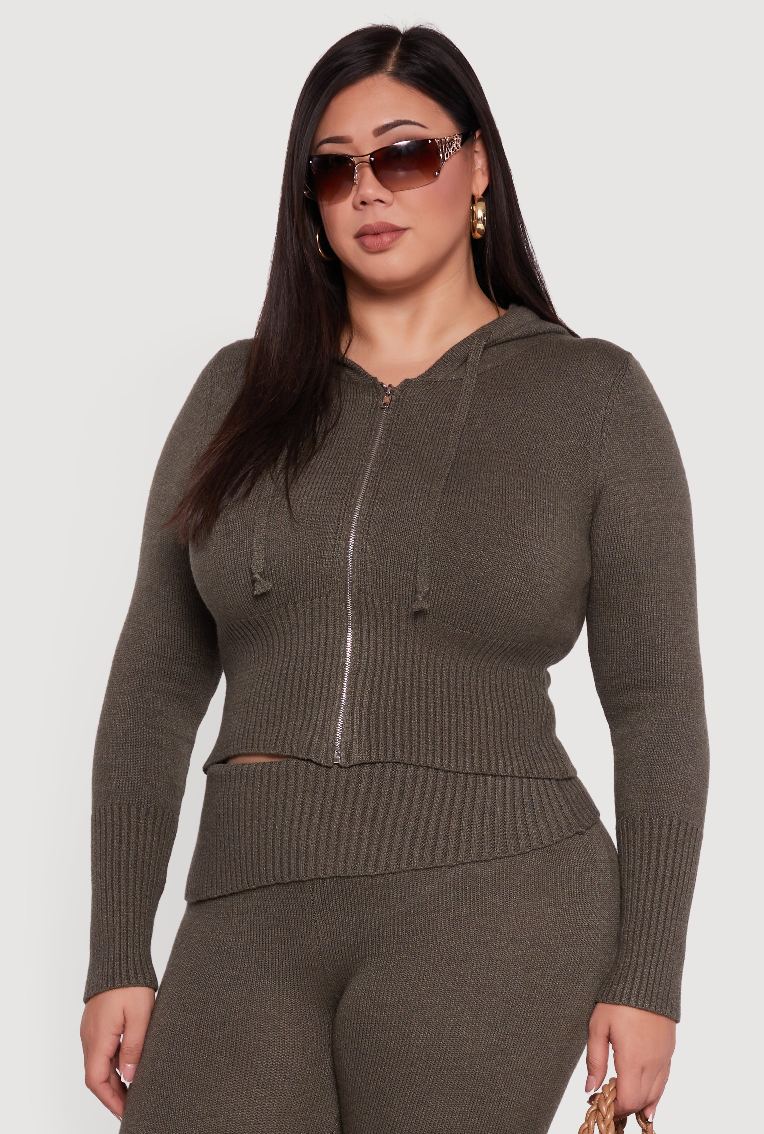 Sweater Crop Tops | Rainbow Shops
