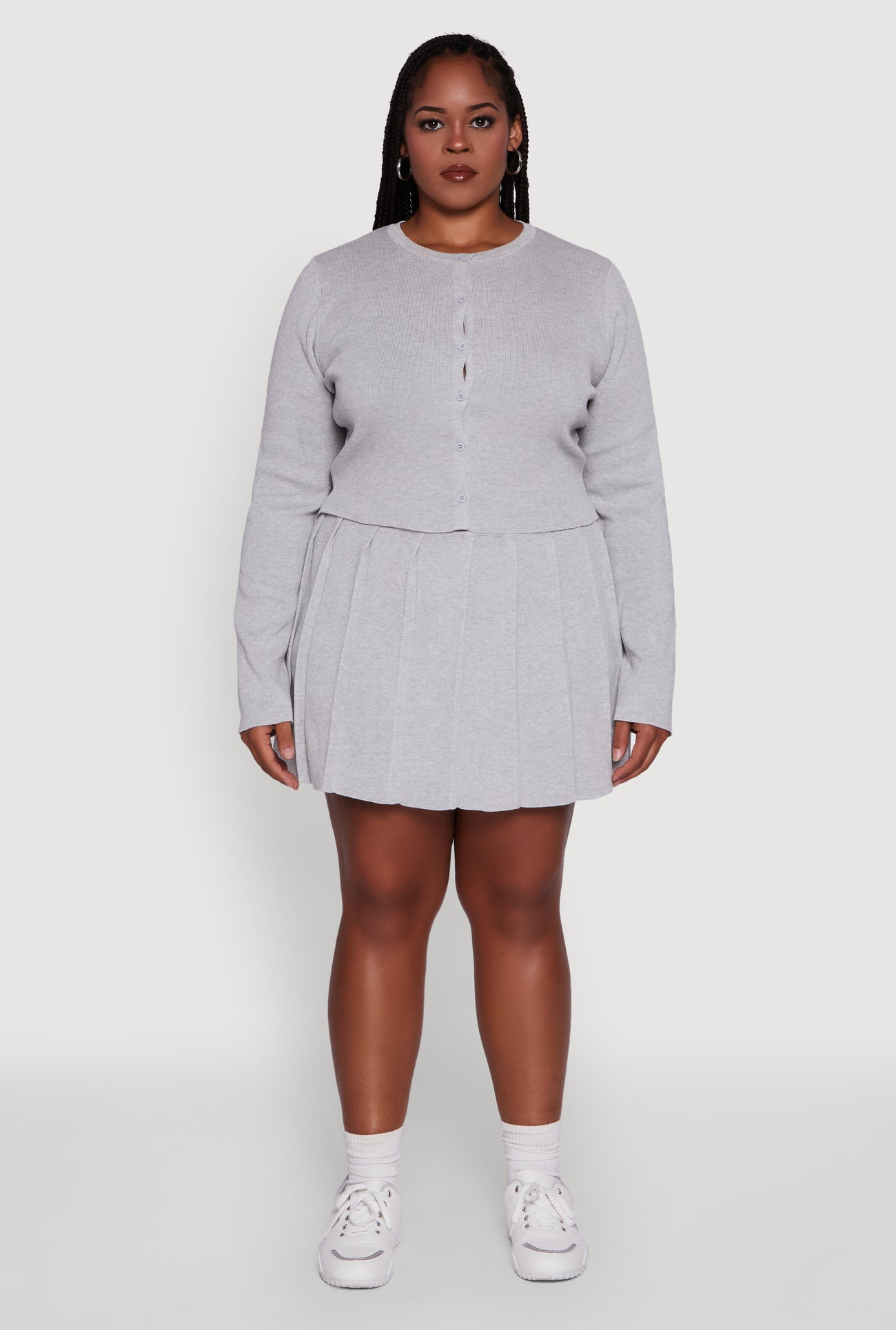 short pleated skirt dress Skirt Very Pleated Dress Klein Convertible Short-Long Dress With Detachable Pleated Skirt
