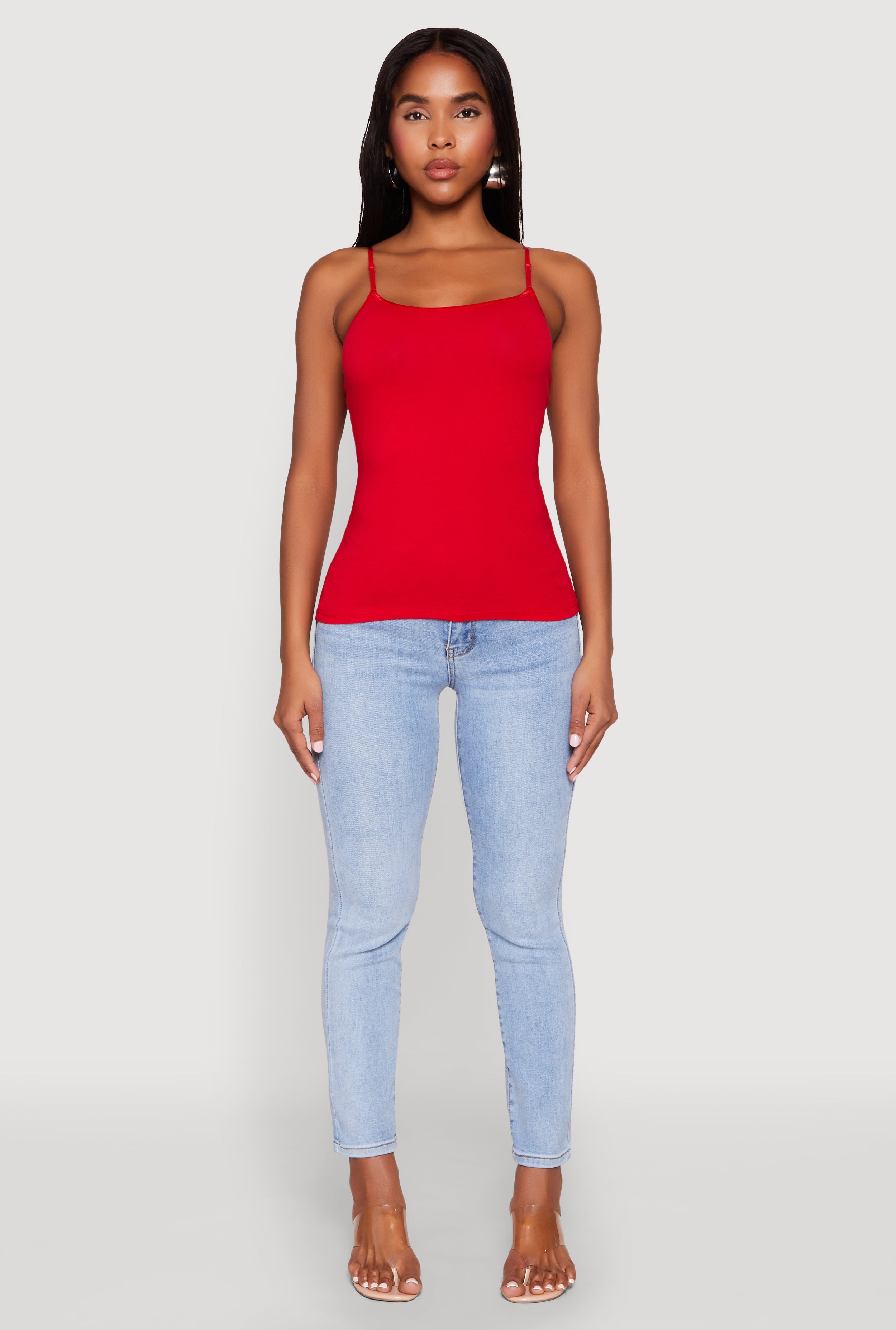 トップス SHISHIKUI KNIT CAMI / RED トップス SHISHIKUI KNIT CAMI