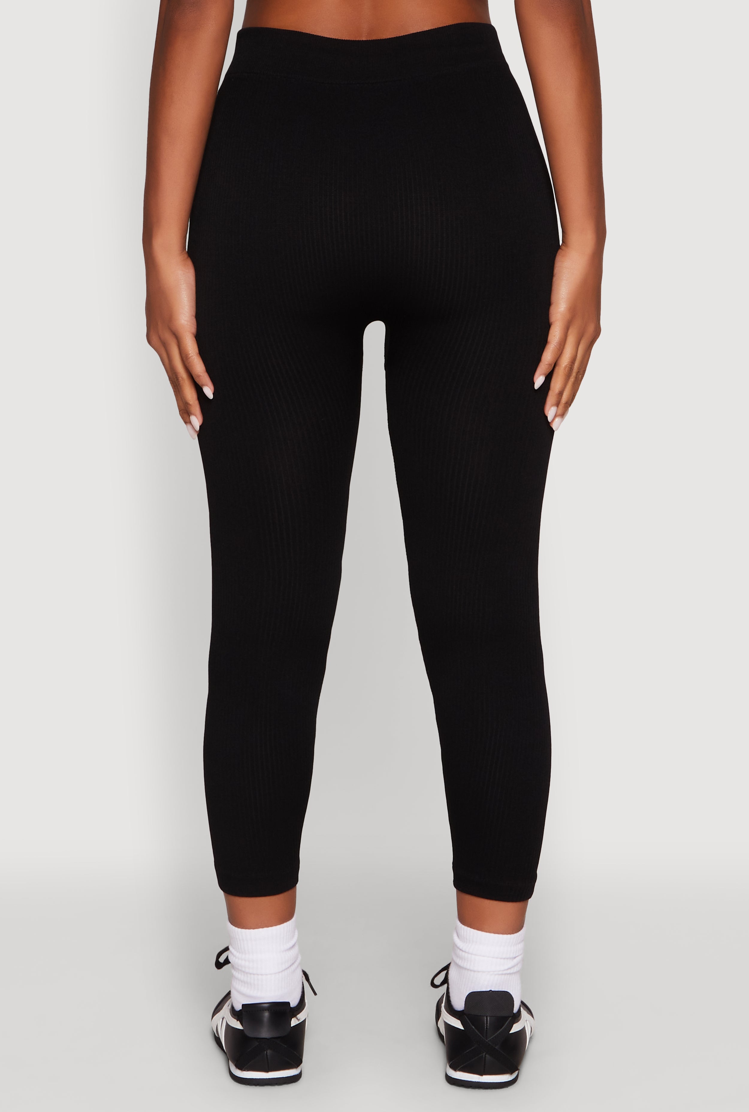 Rib Knit Capri Leggings