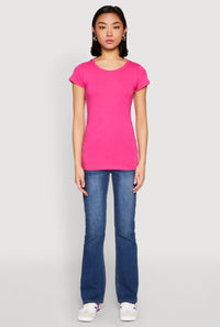 Basic Scoop Neck Tee