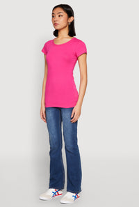 Basic Scoop Neck Tee