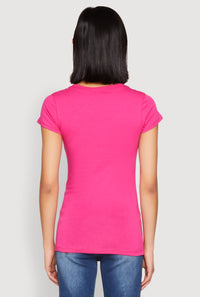 Basic Scoop Neck Tee