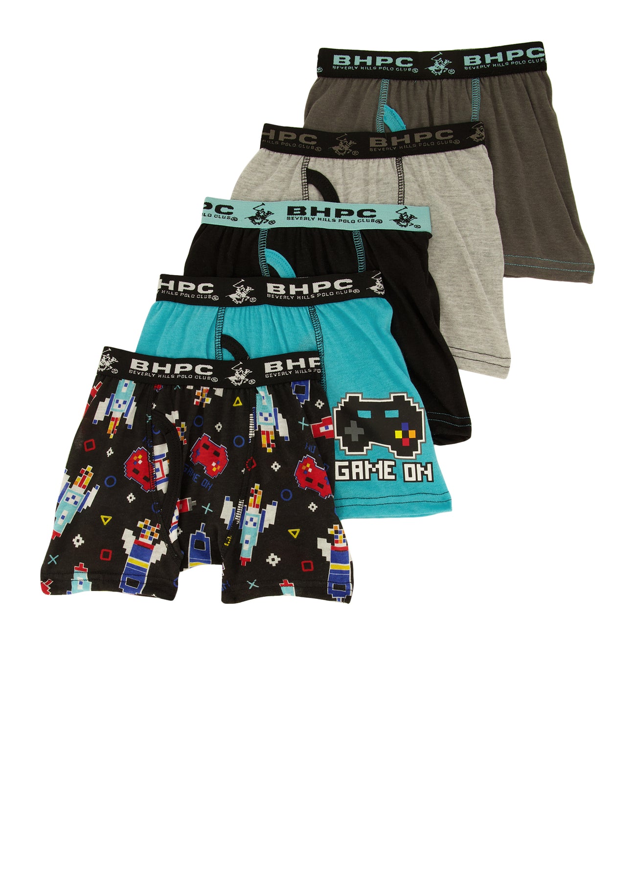 Toddler Boys Assorted Gamer Boxer Brief Pack