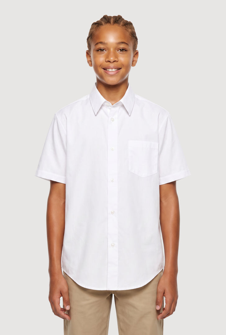 boys white dress shirt Little English sleeve shirt offers a crisp White Dress Shirt/146/Mayoral Shoe