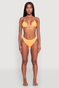Tie Back Halter Neck Bikini Top