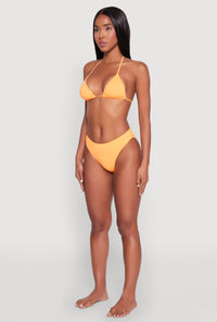 Tie Back Halter Neck Bikini Top