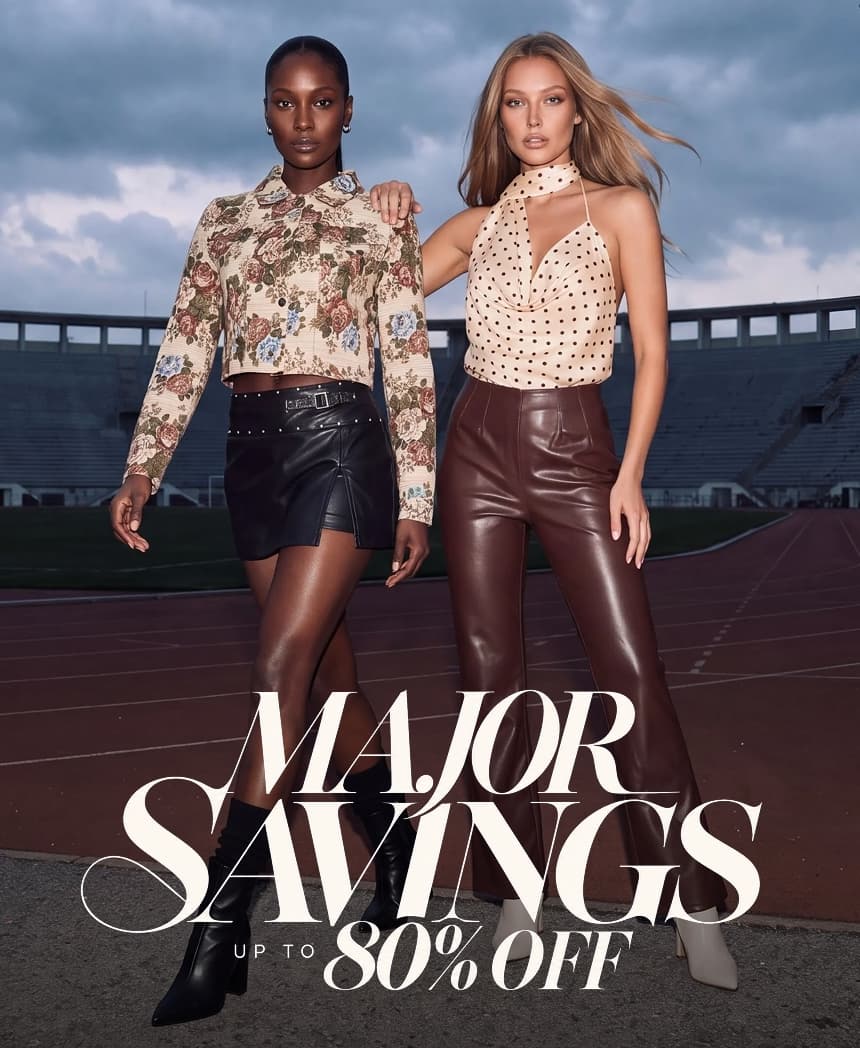 MAJOR SAVINGS UP TO 80% OFF