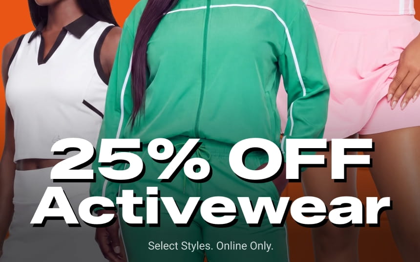 25% Off Activewear