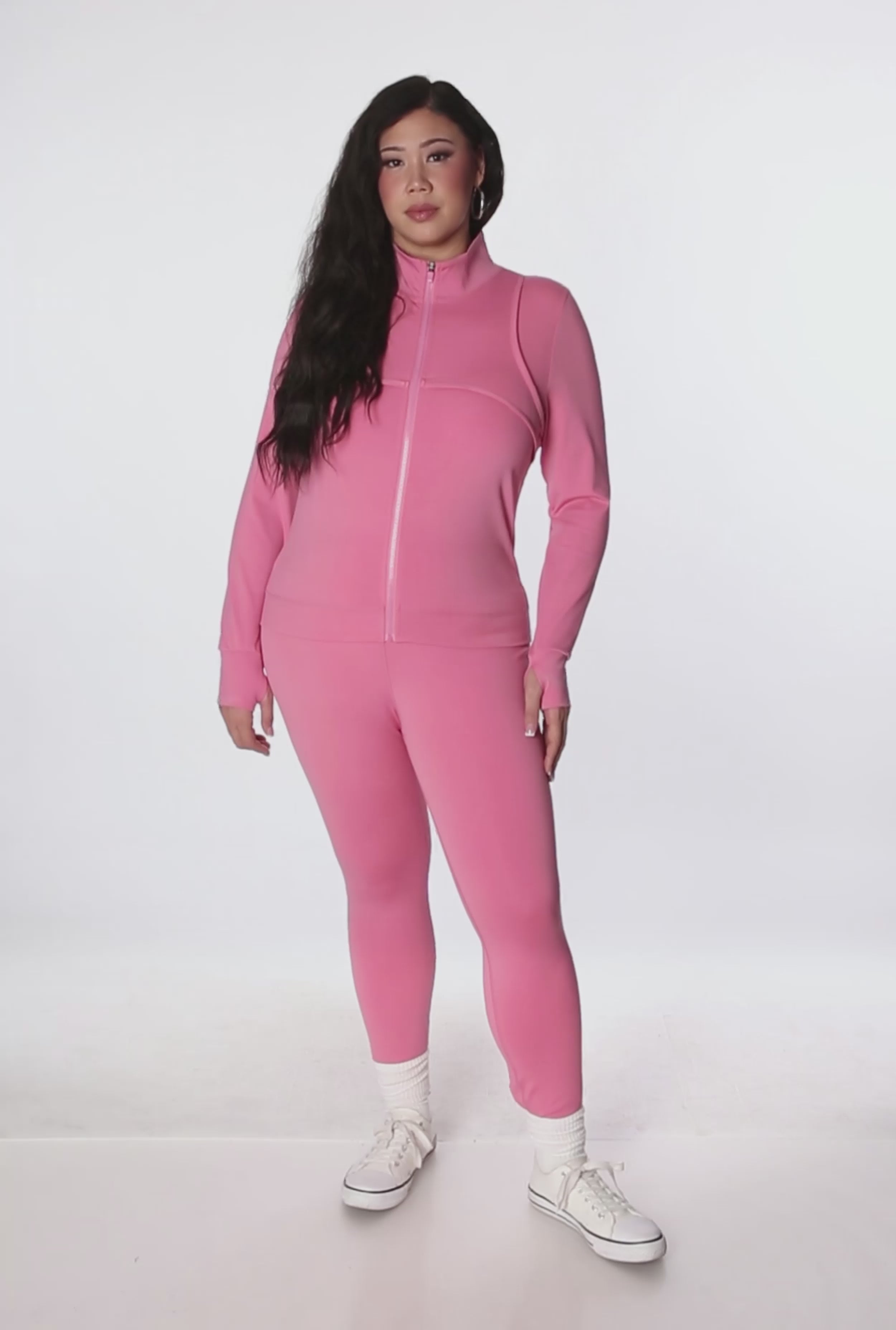 Plus Size Wide Waist Yoga Leggings