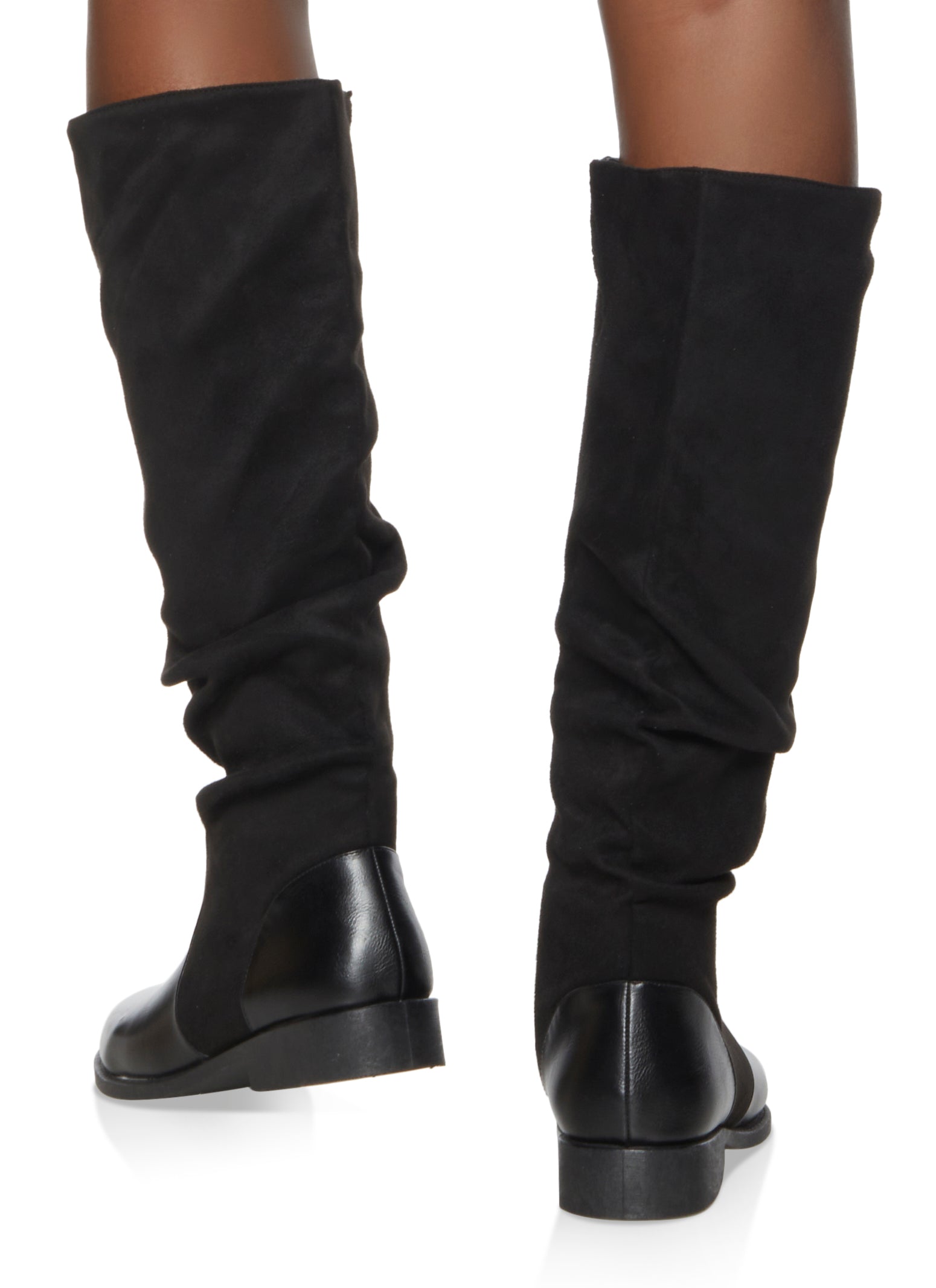 Ruched Tall Boots