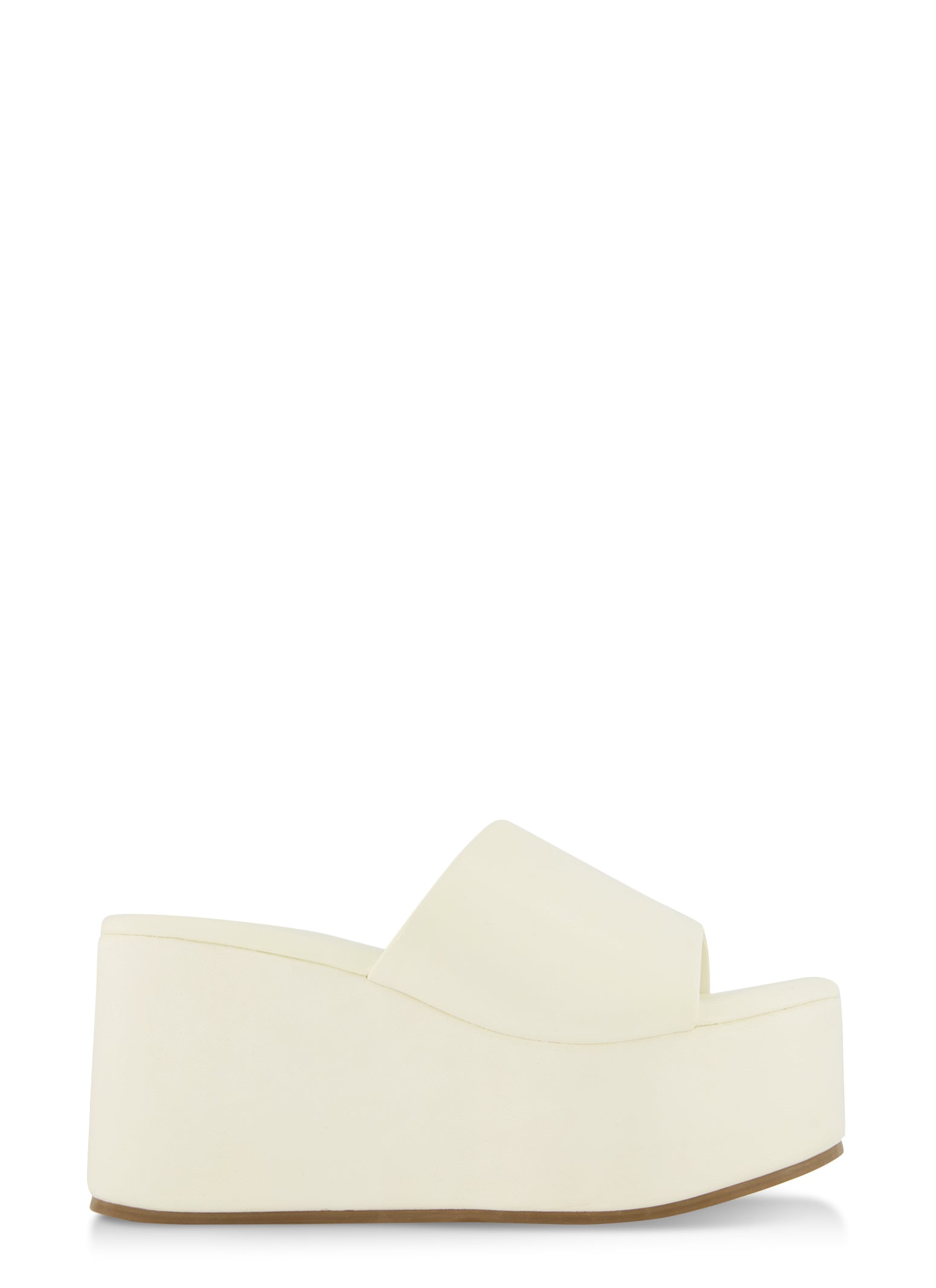 Platform Wedge Slide Sandals