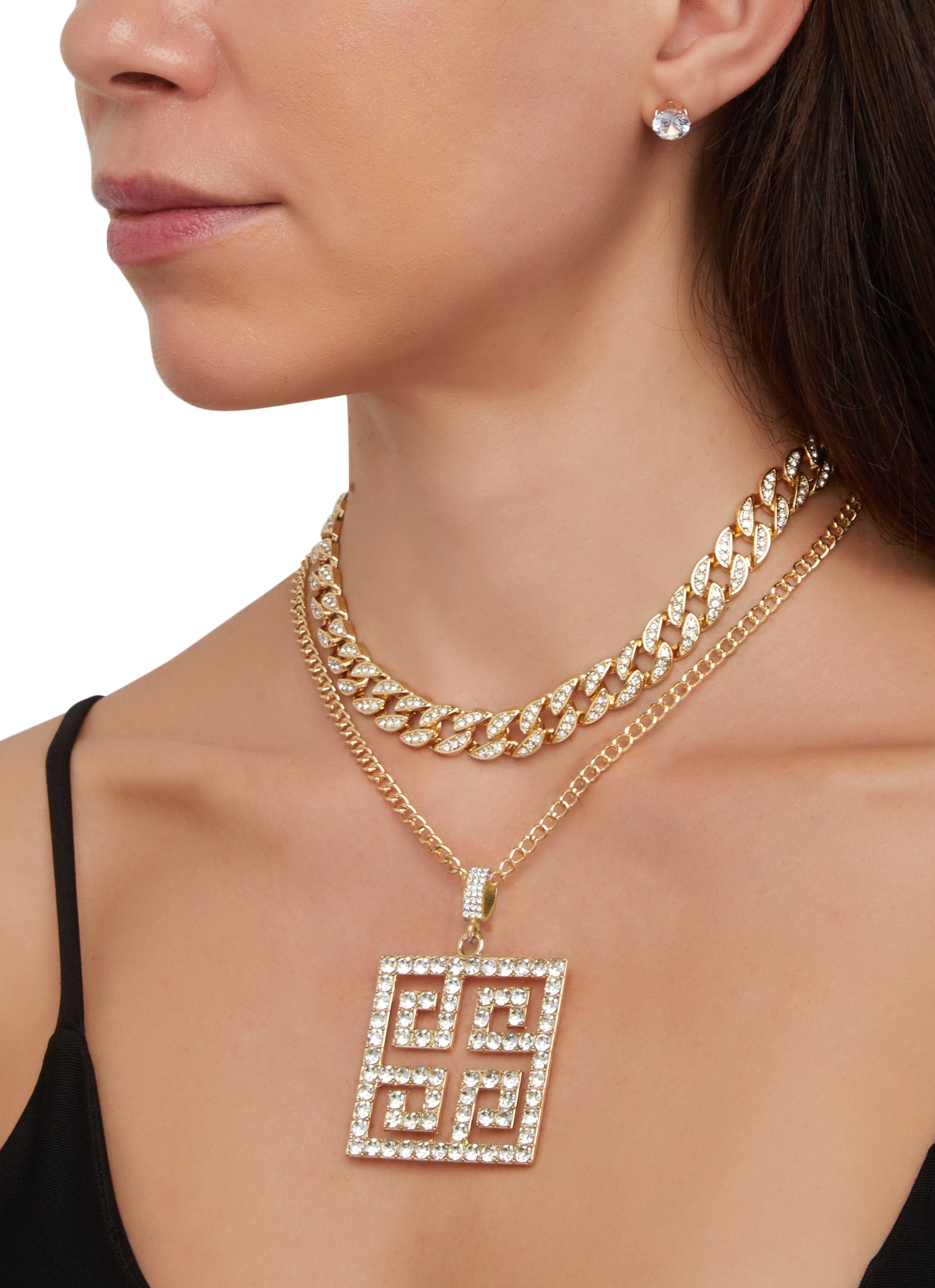 Greek Key Necklace | SexyPlus Clothing