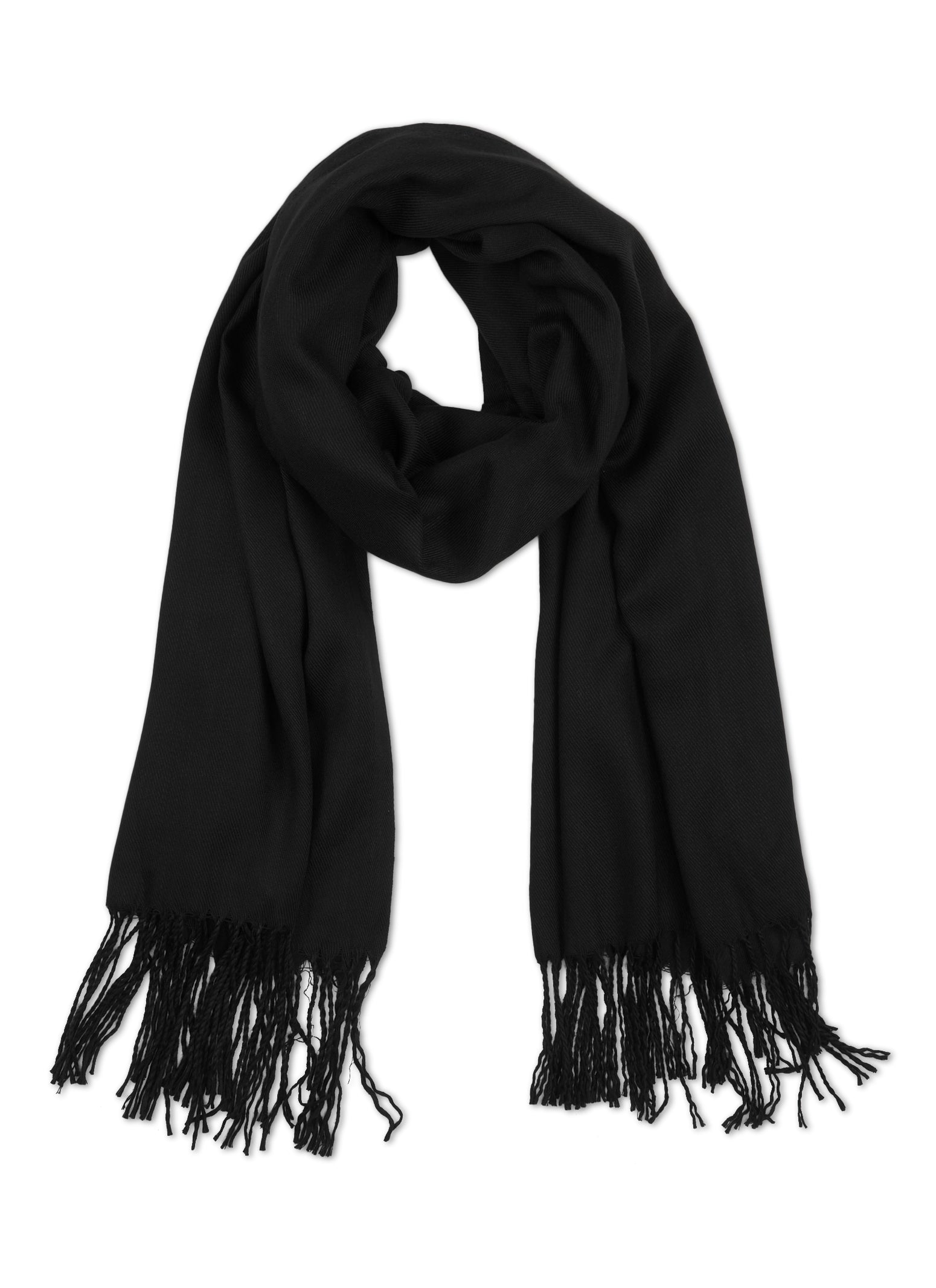 Fringed Pashmina Scarf