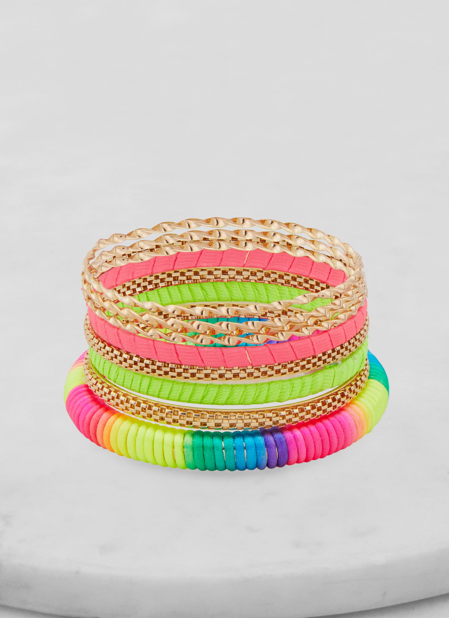 Neon bangles Clearance