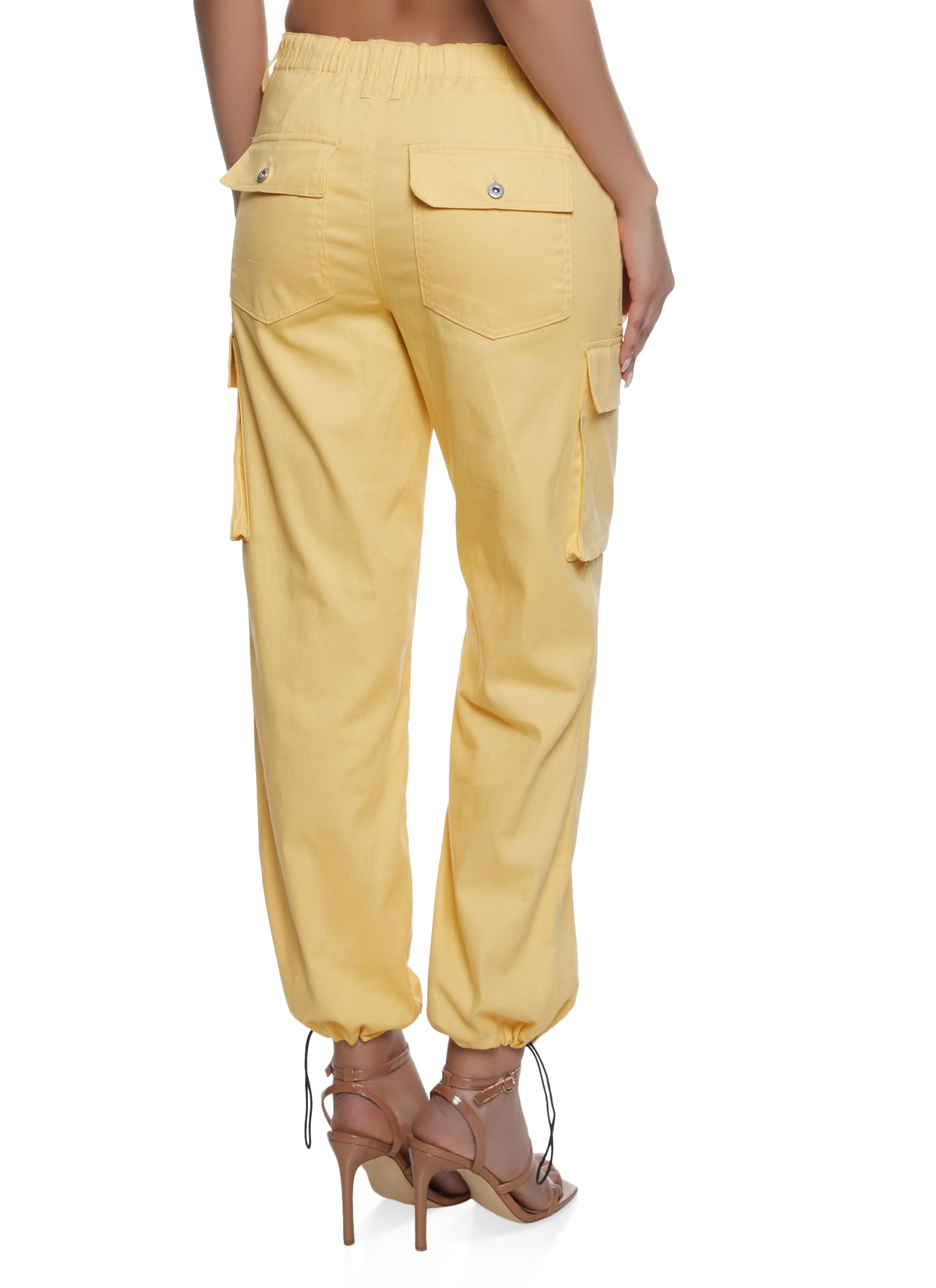 Toggle Cuff Cargo Pants