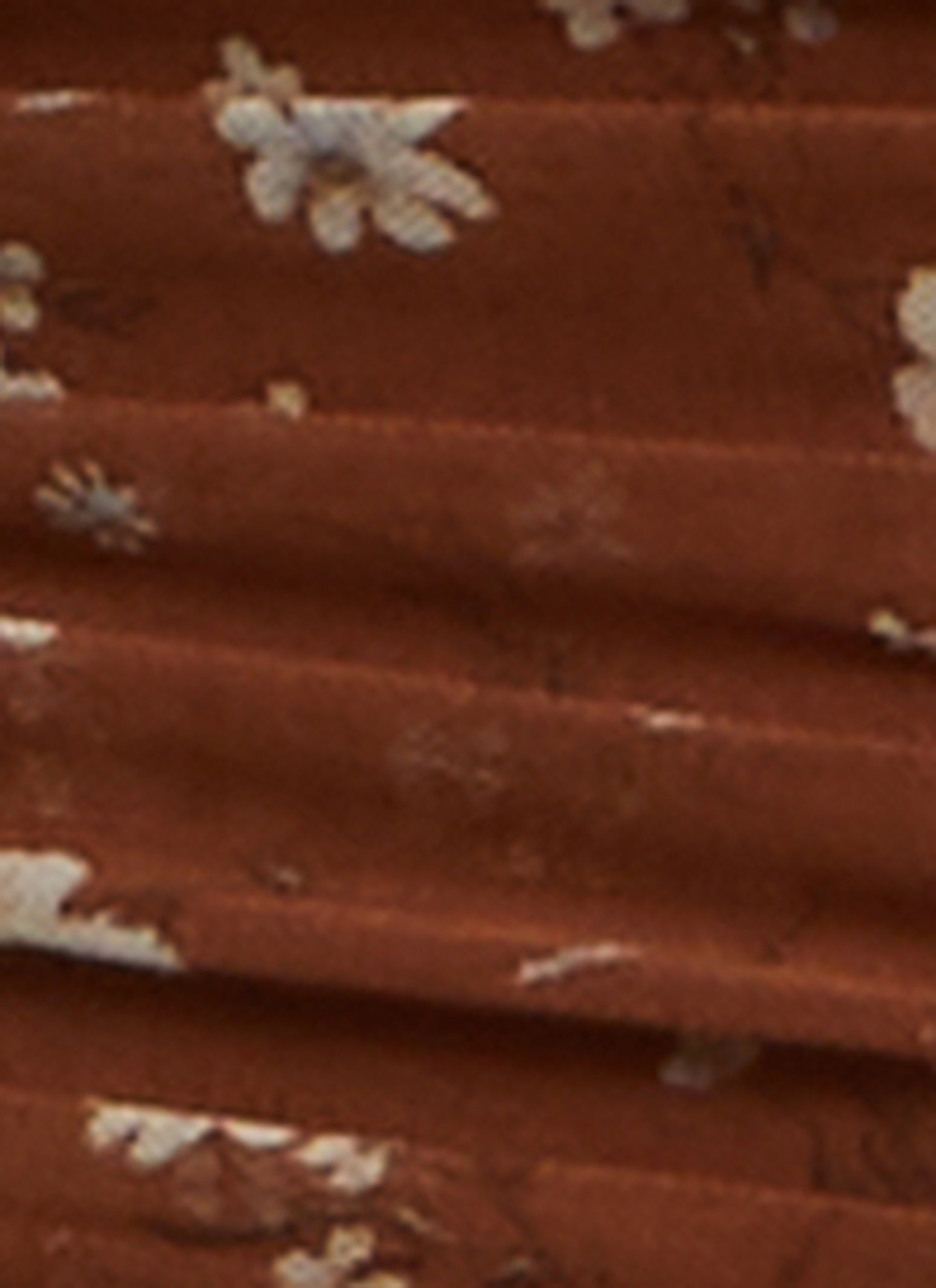 Mesh Floral Print Ruched Skirt