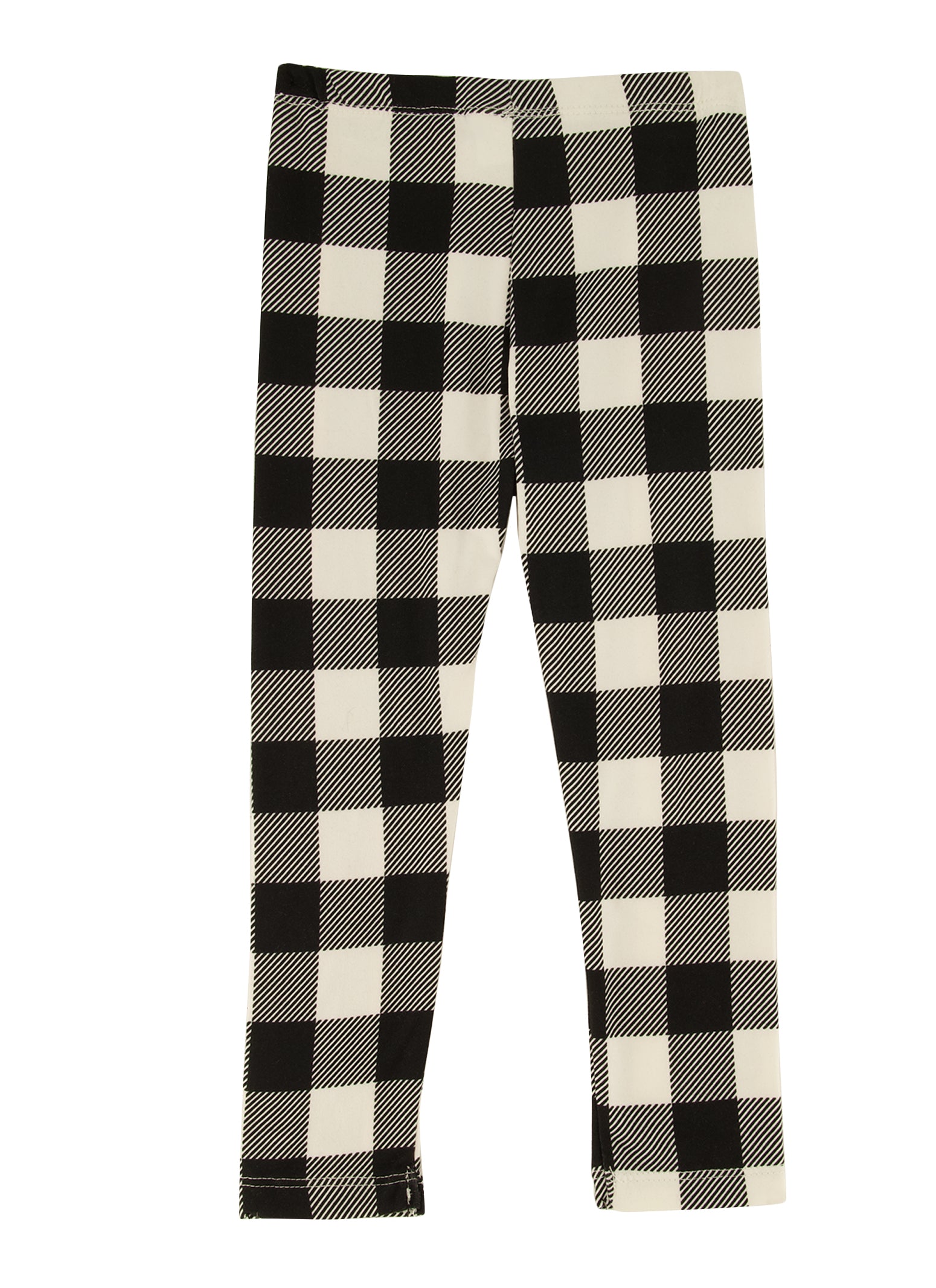 buffalo plaid leggings girls