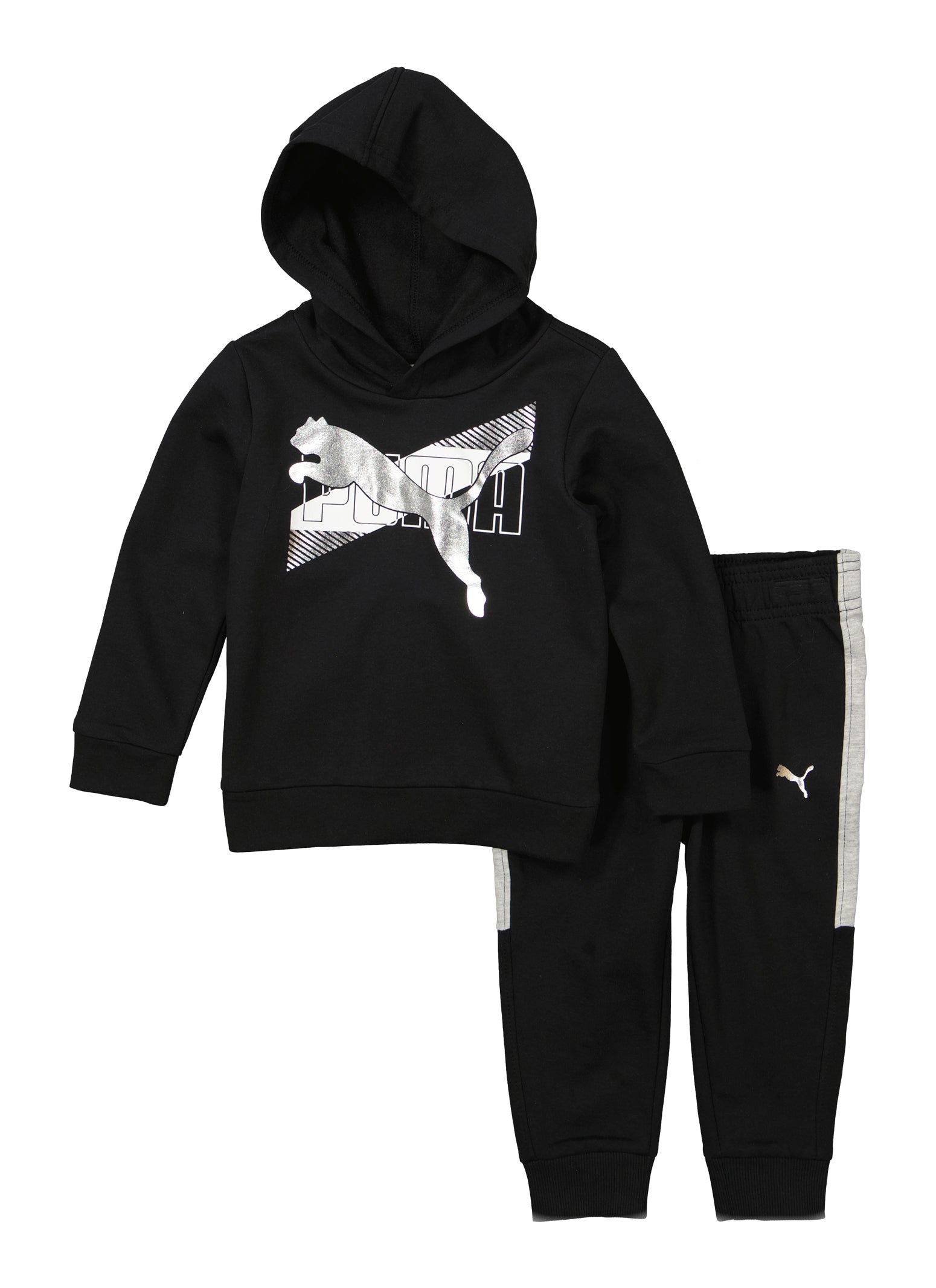 Toddler Boys Puma Foil Screen Hoodie and Joggers