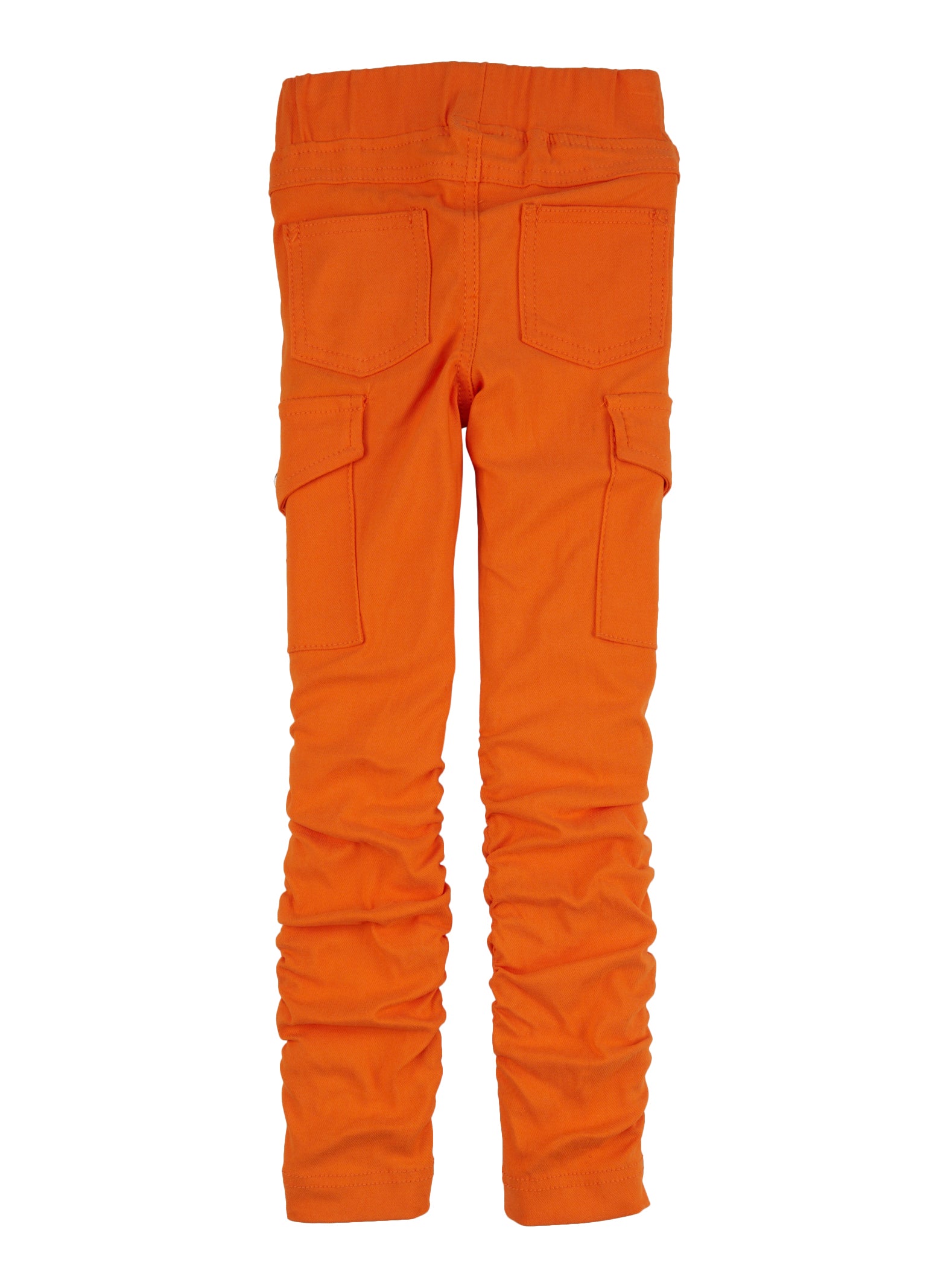 Little Girls Hyperstretch Cargo Pocket Stacked Pants