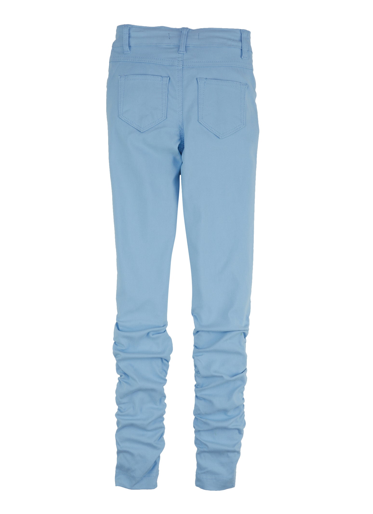 Girls Button Detail Hyperstretch Stacked Pants