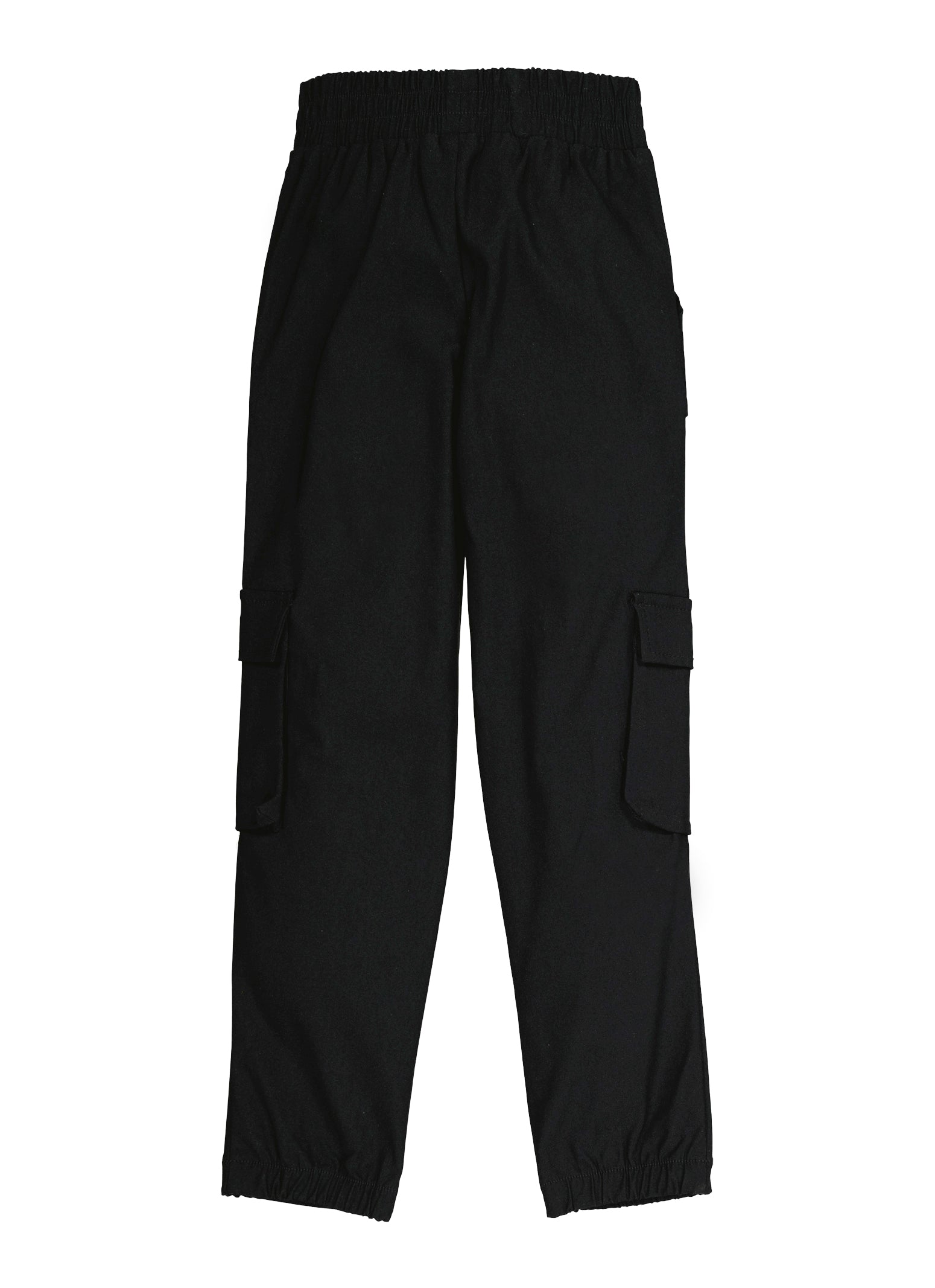 Girls Hyperstretch Cargo Pants - Black