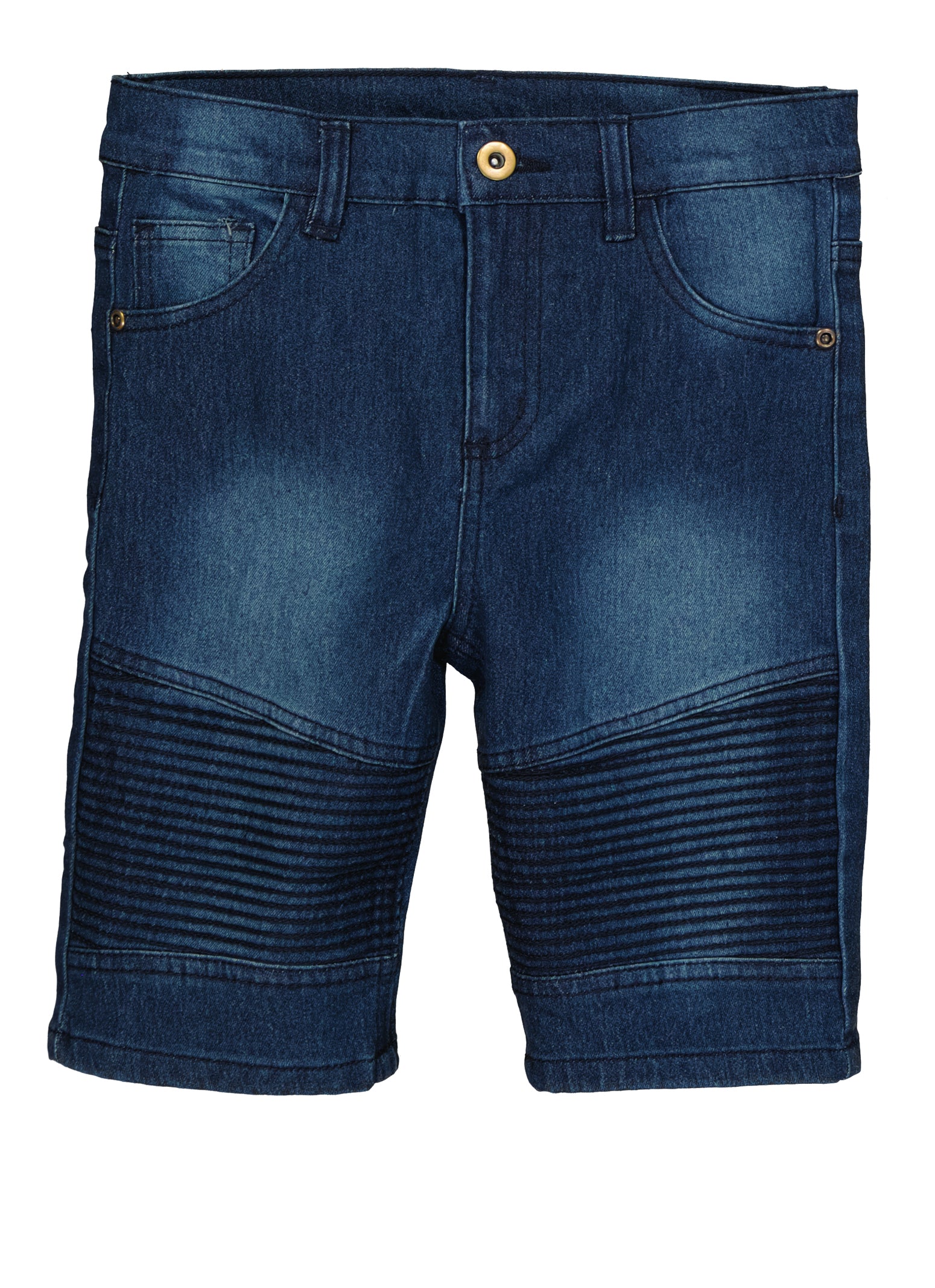 Boys Moto Denim Shorts