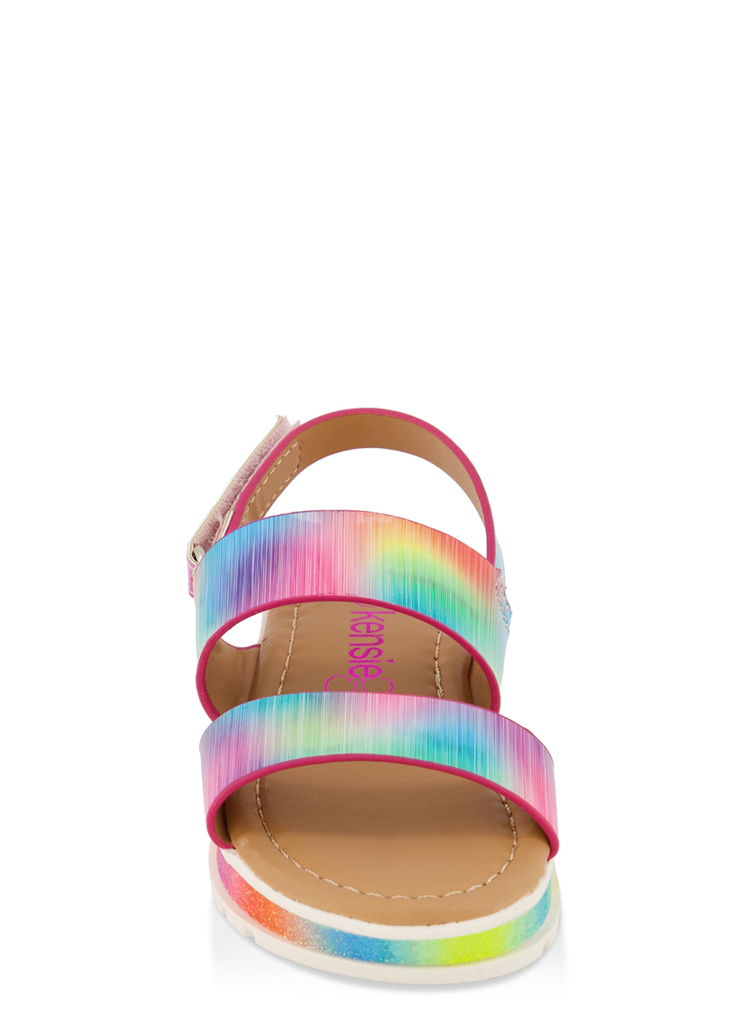 Toddler Girls Velcro Strap Tie Dye Sandals