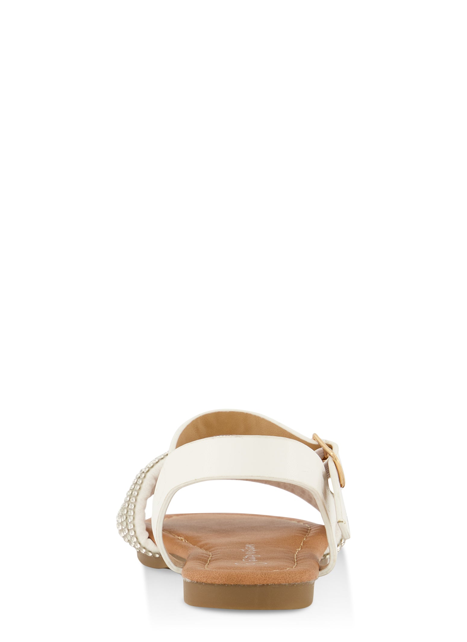 Toddler Girls Rhinestone Ankle Strap Sandals