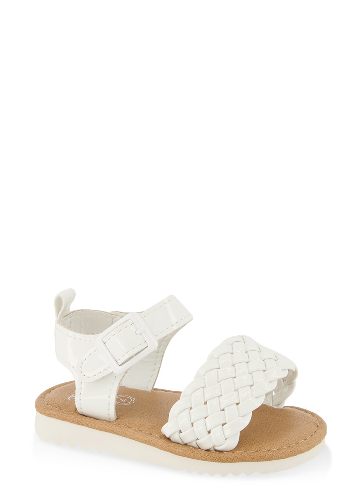 Baby Girls Braided Band Ankle Strap Sandals