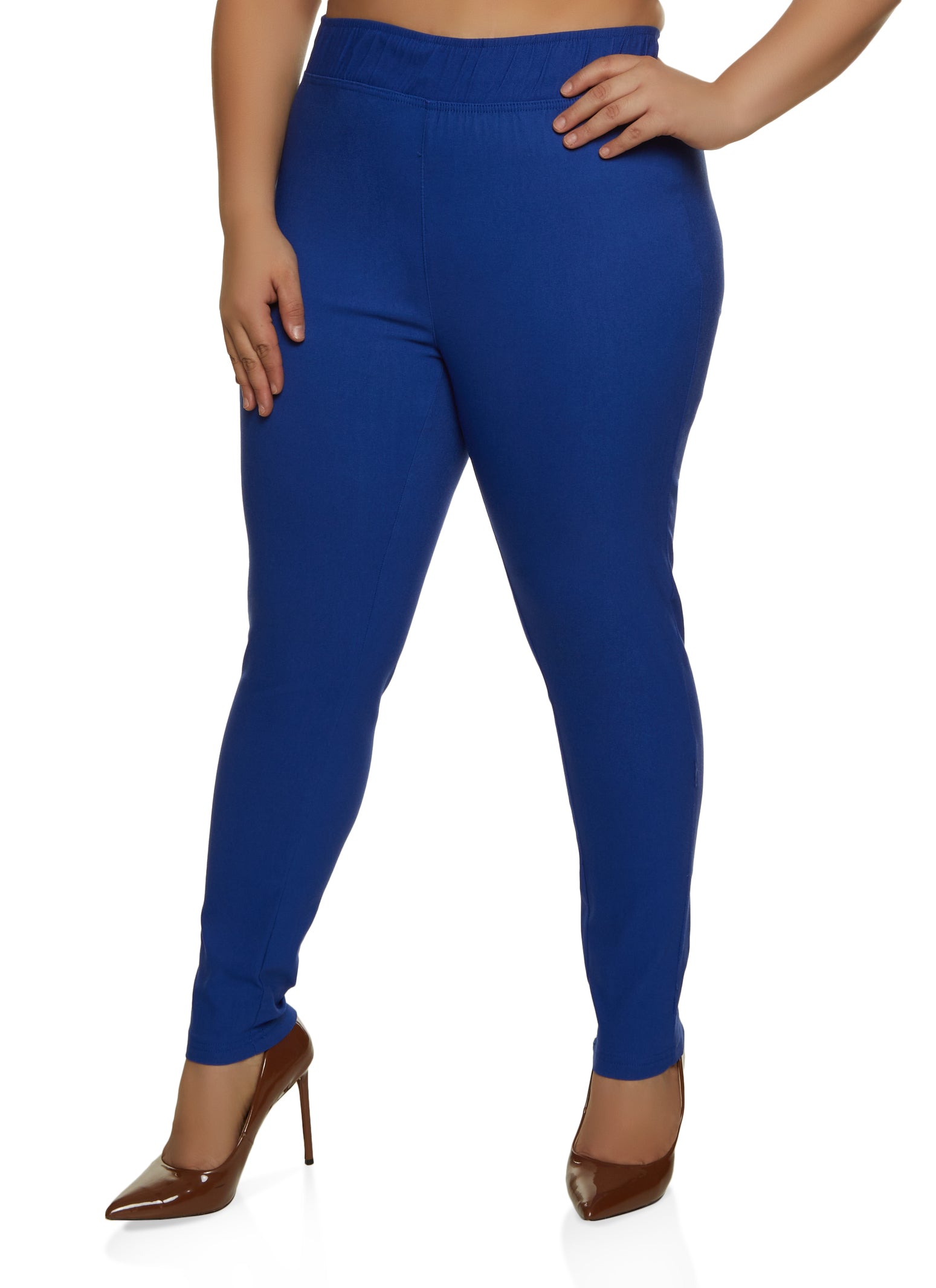 Plus Size Hyperstretch Pull On Pants