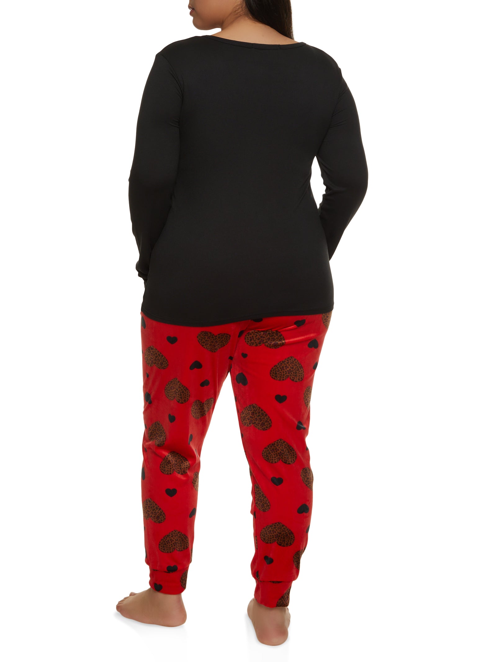 Mickey Minnie Mouse Hearts Valentine's Day Women's Leggings TC Plus Size  12-20 | eBay