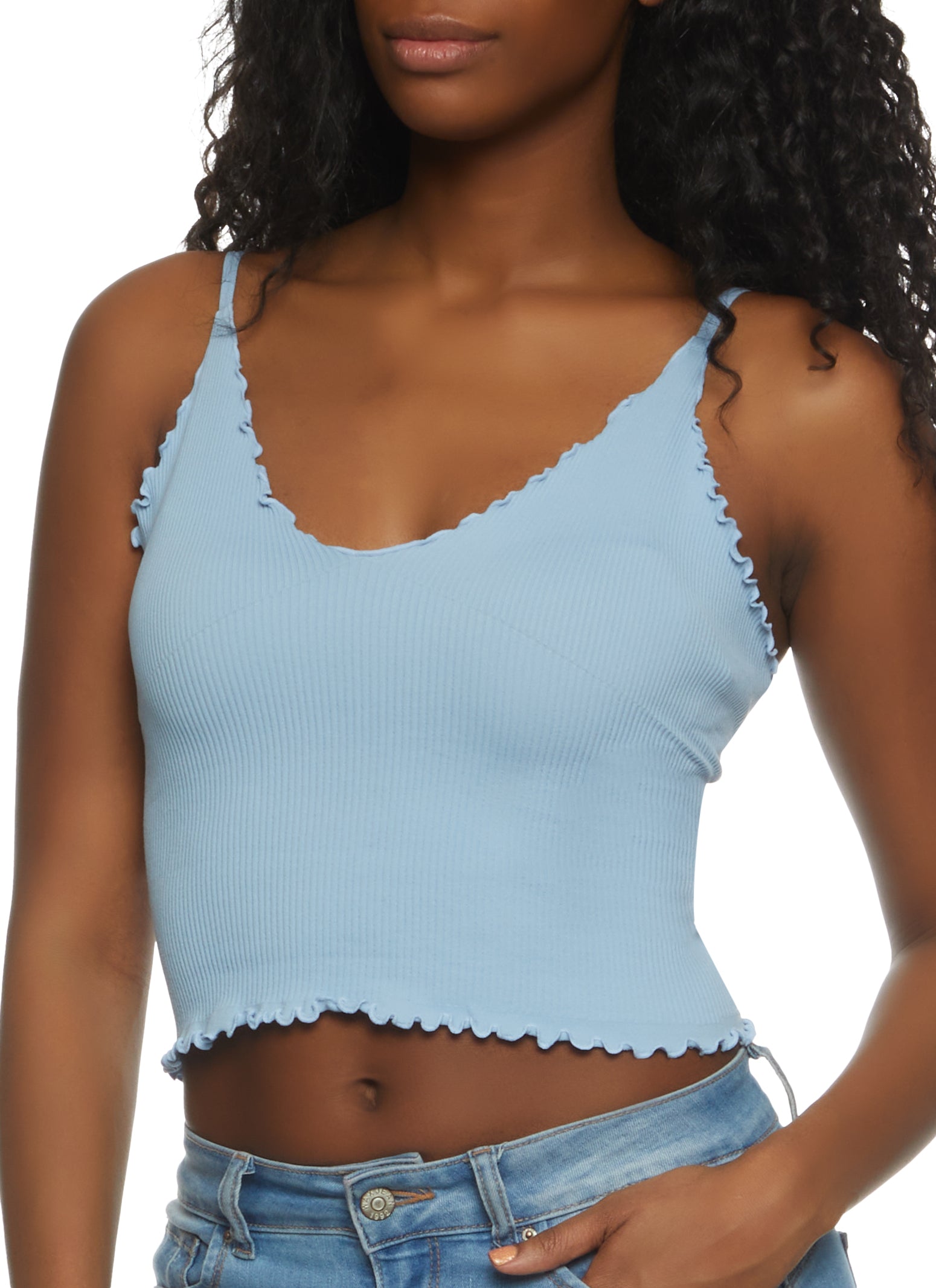 Notched Seamless Cami