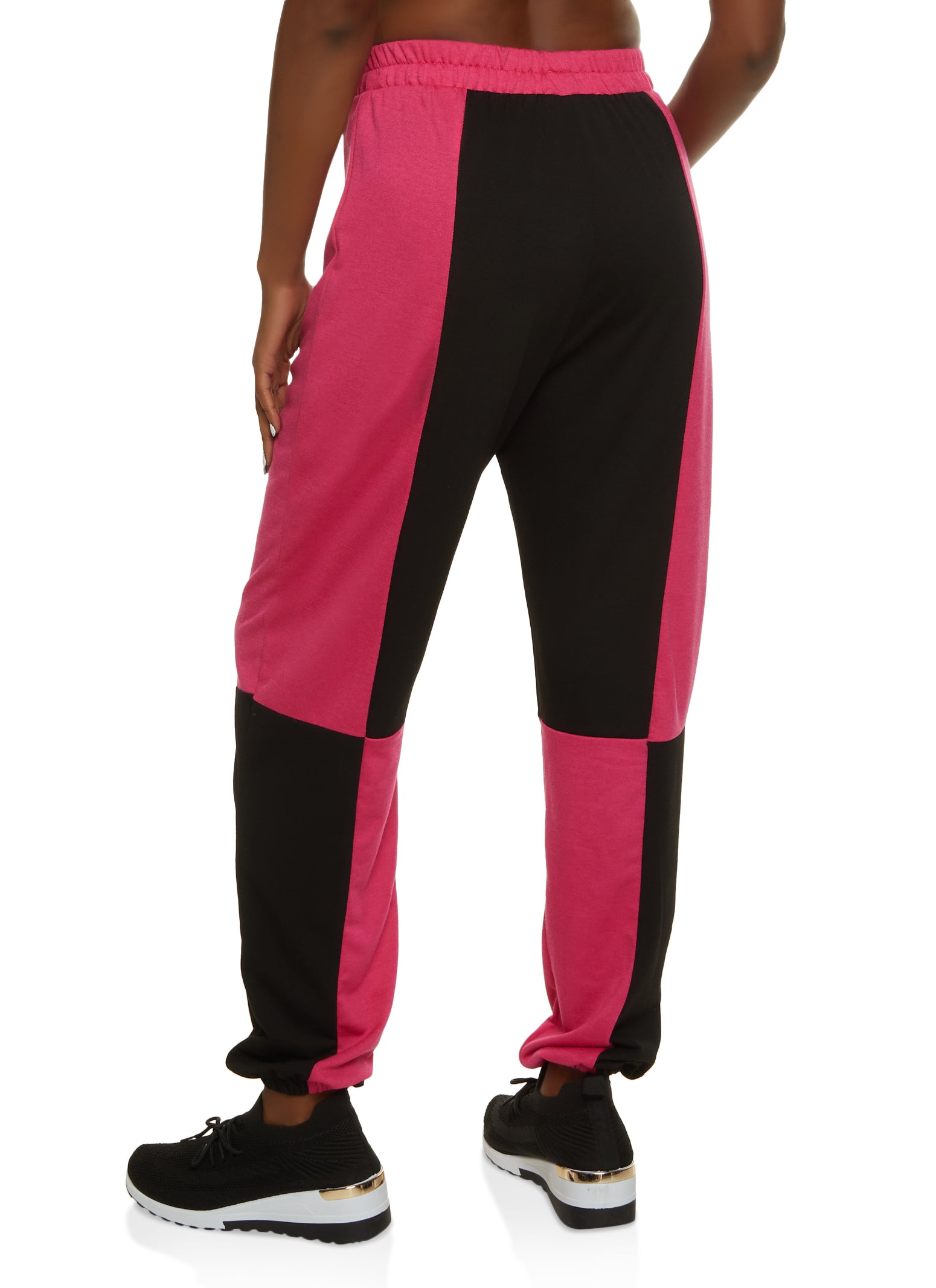 French Terry Color Block Sweatpants
