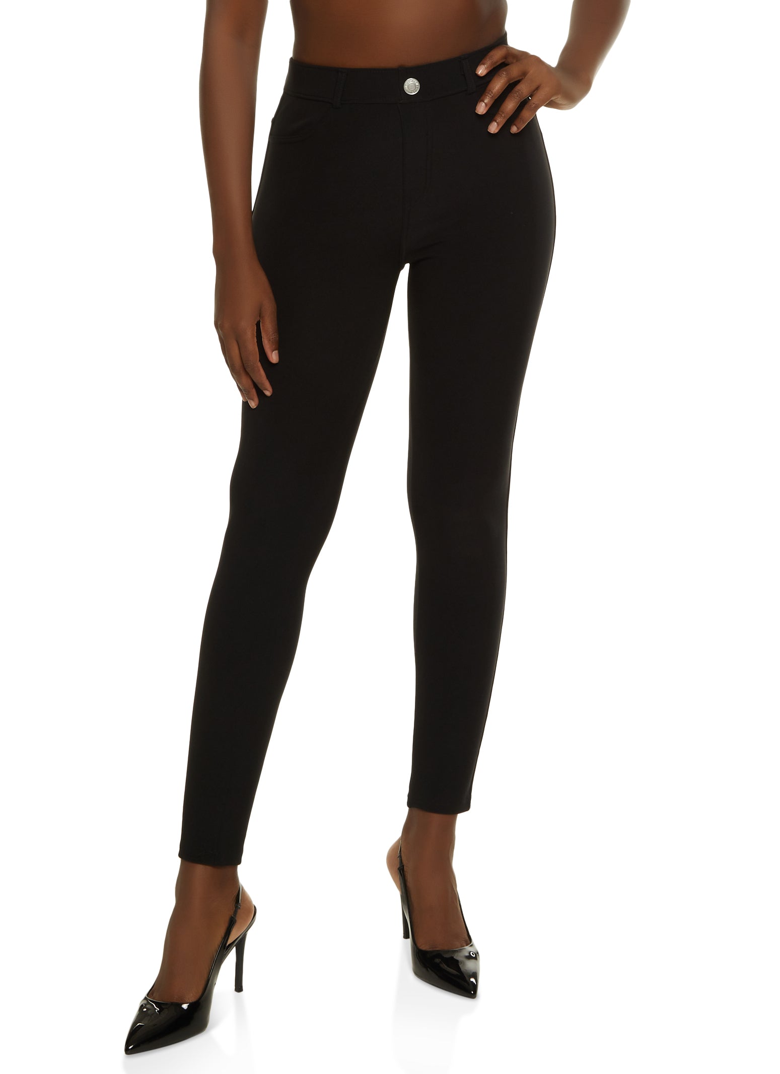 Scuba Solid Skinny Pants