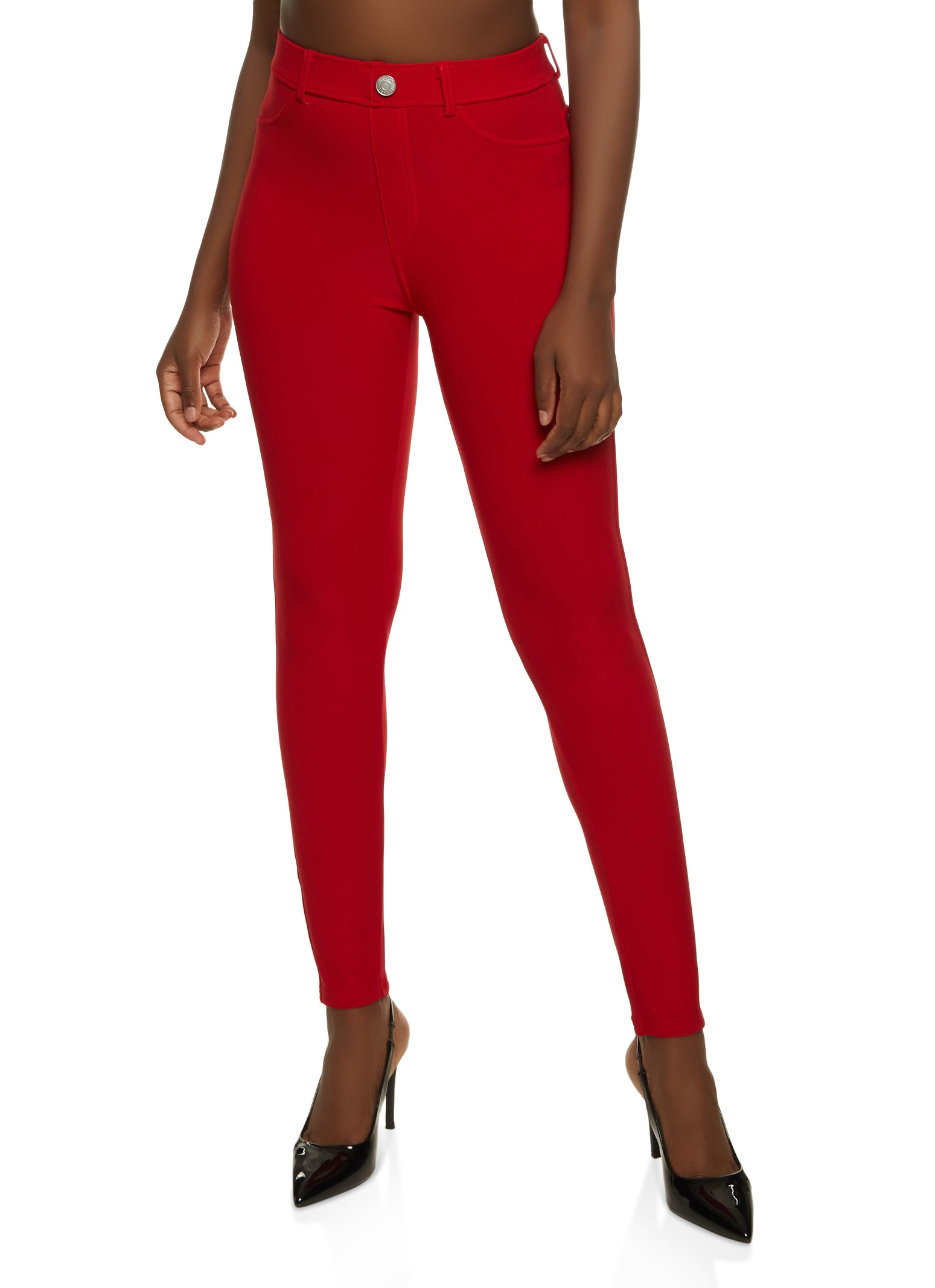 Scuba Solid Skinny Pants