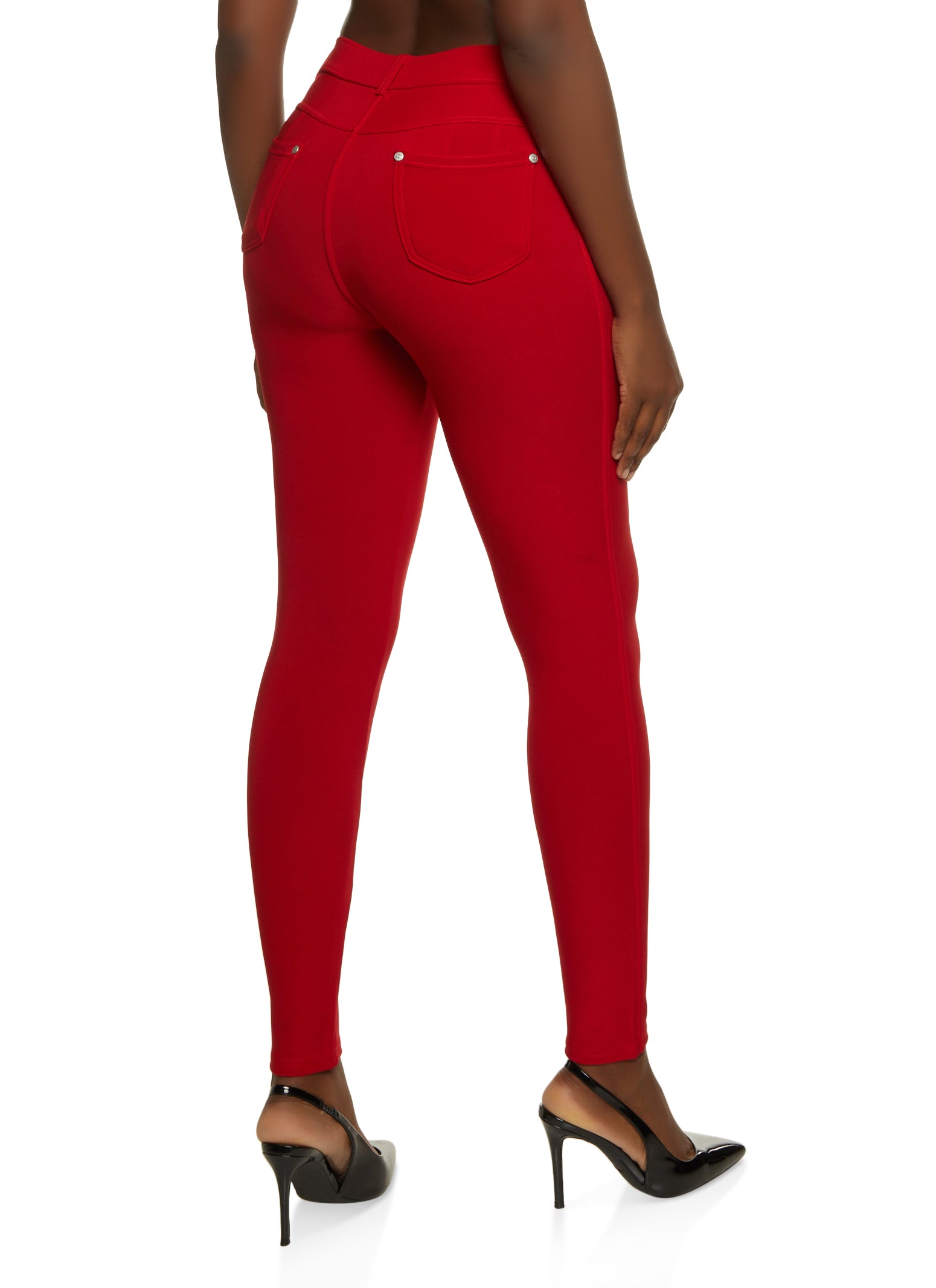 Scuba Solid Skinny Pants