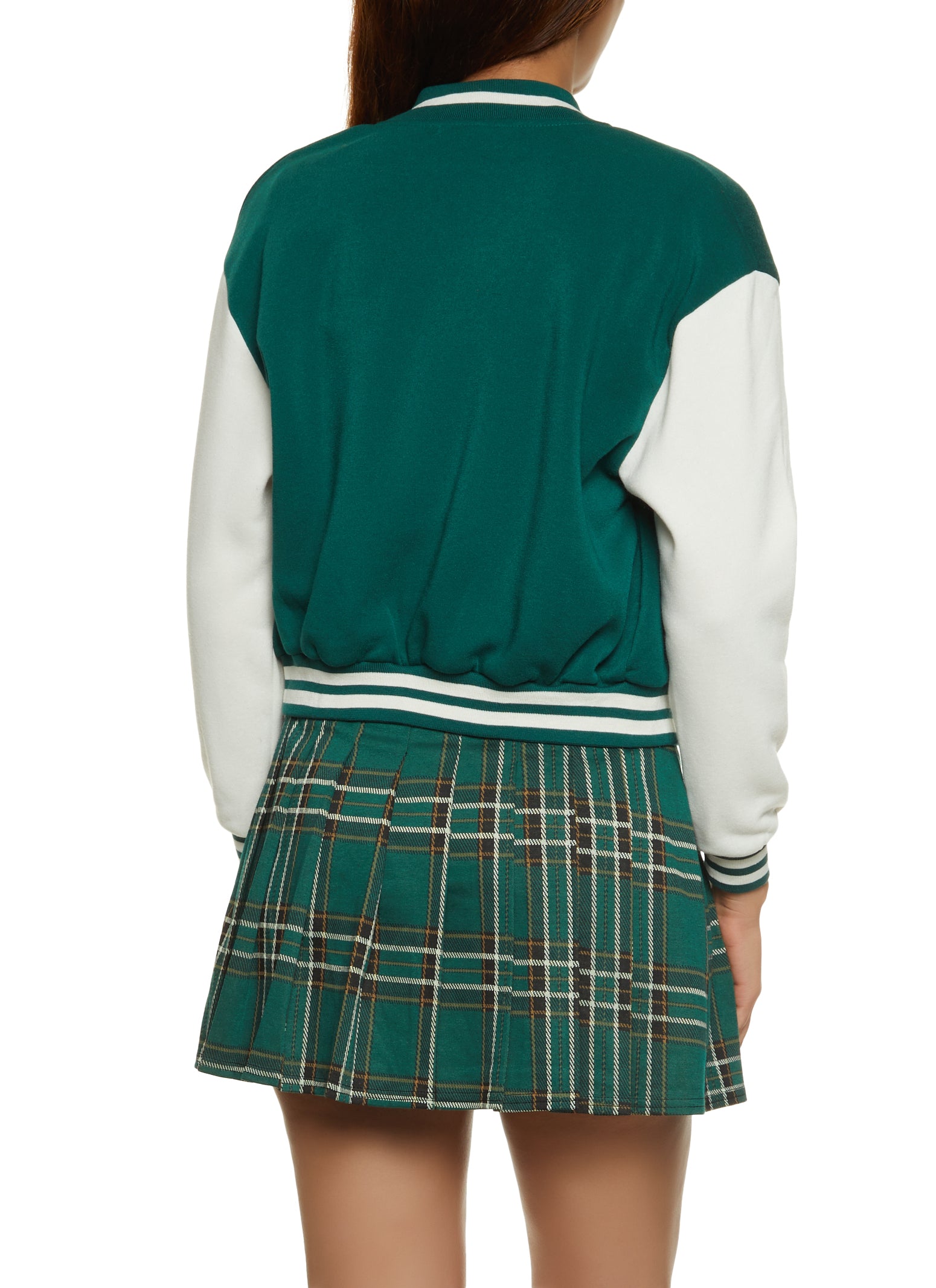 Fleece Varsity Jacket