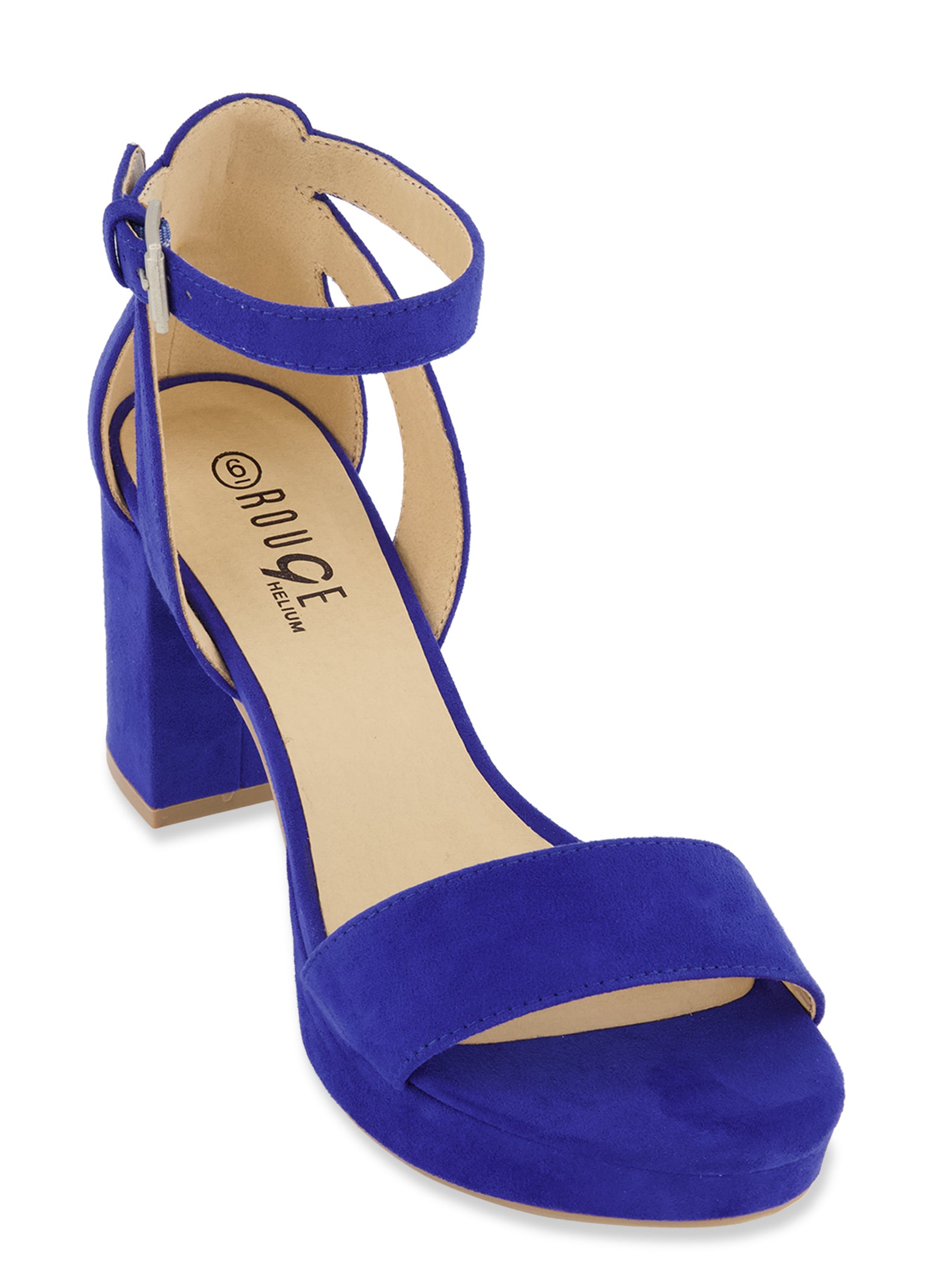 1950s Royal Blue Kitten Heel Pumps Shoes UK 4.5 – Fashion At Your Feet