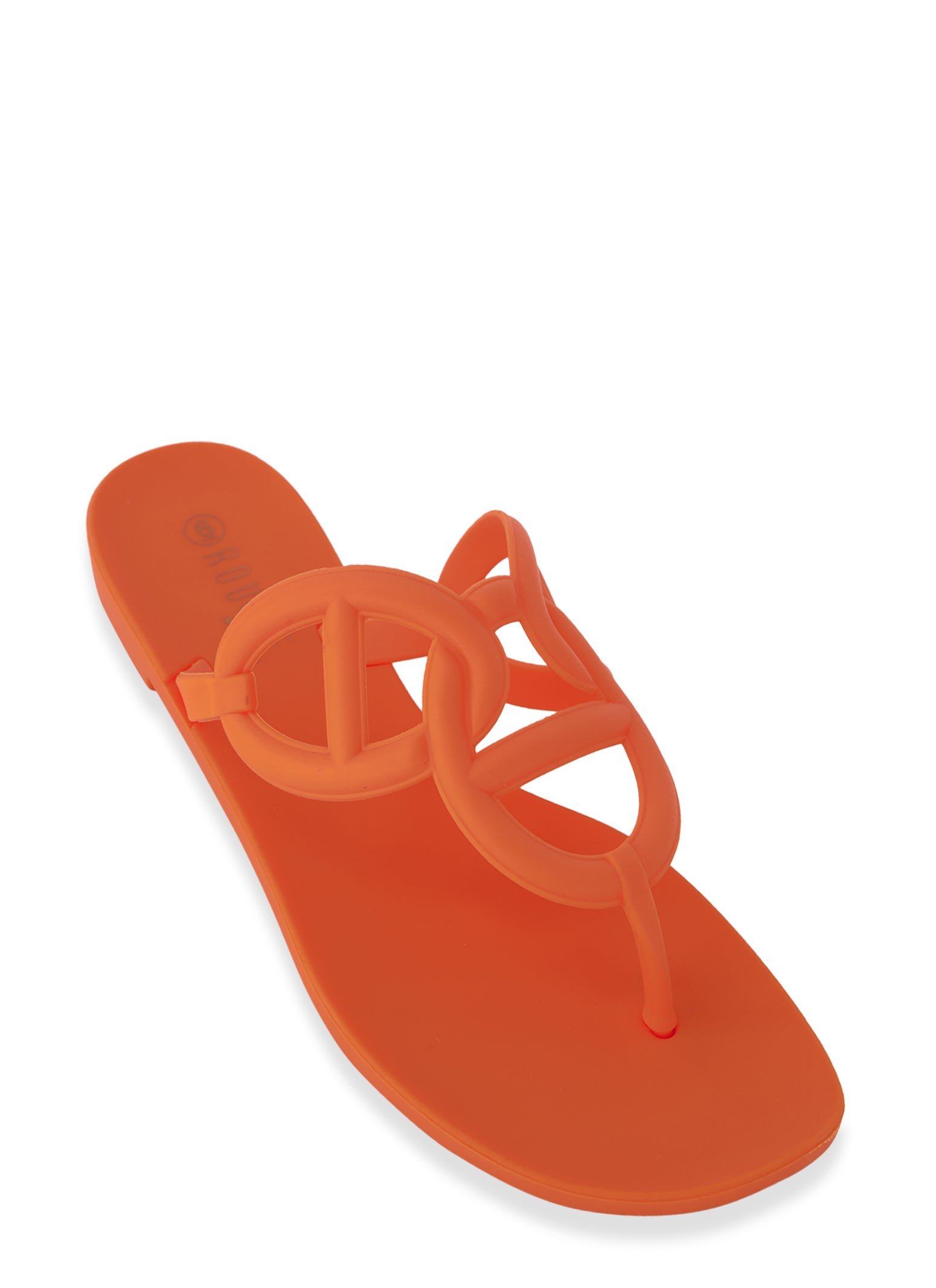 Jelly Thong Slide Sandals